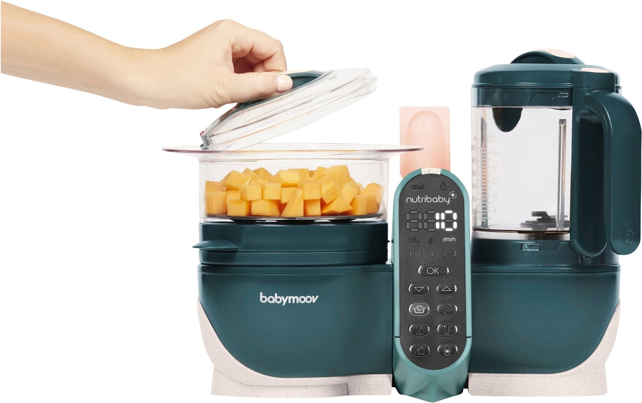 Babymoov Babynahrungszubereiter und Sterilisator NutribabyPlus