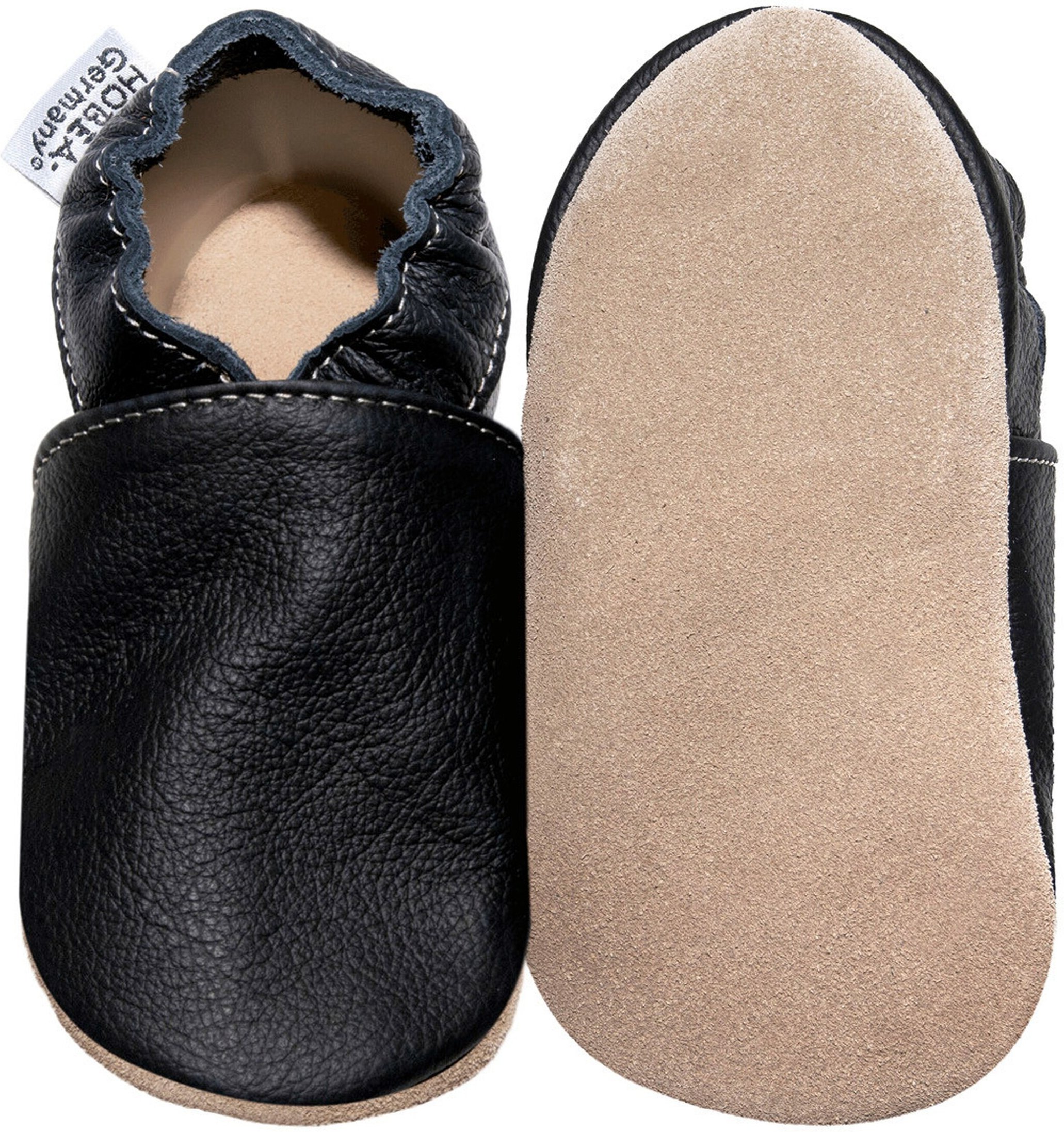 Hobea-Germany Krabbelschuhe schwarz