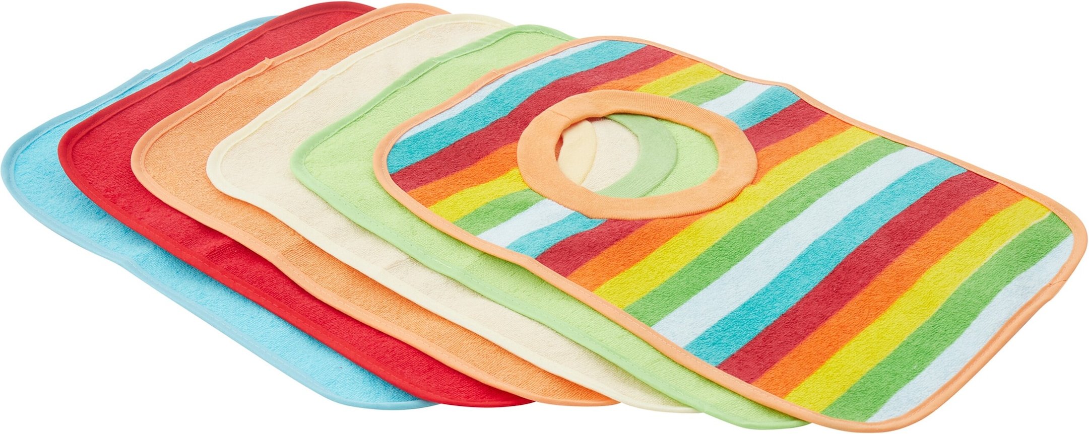 Thumbnail - Bieco 6er-Pack Schlupflätzchen mit Folienrückseite