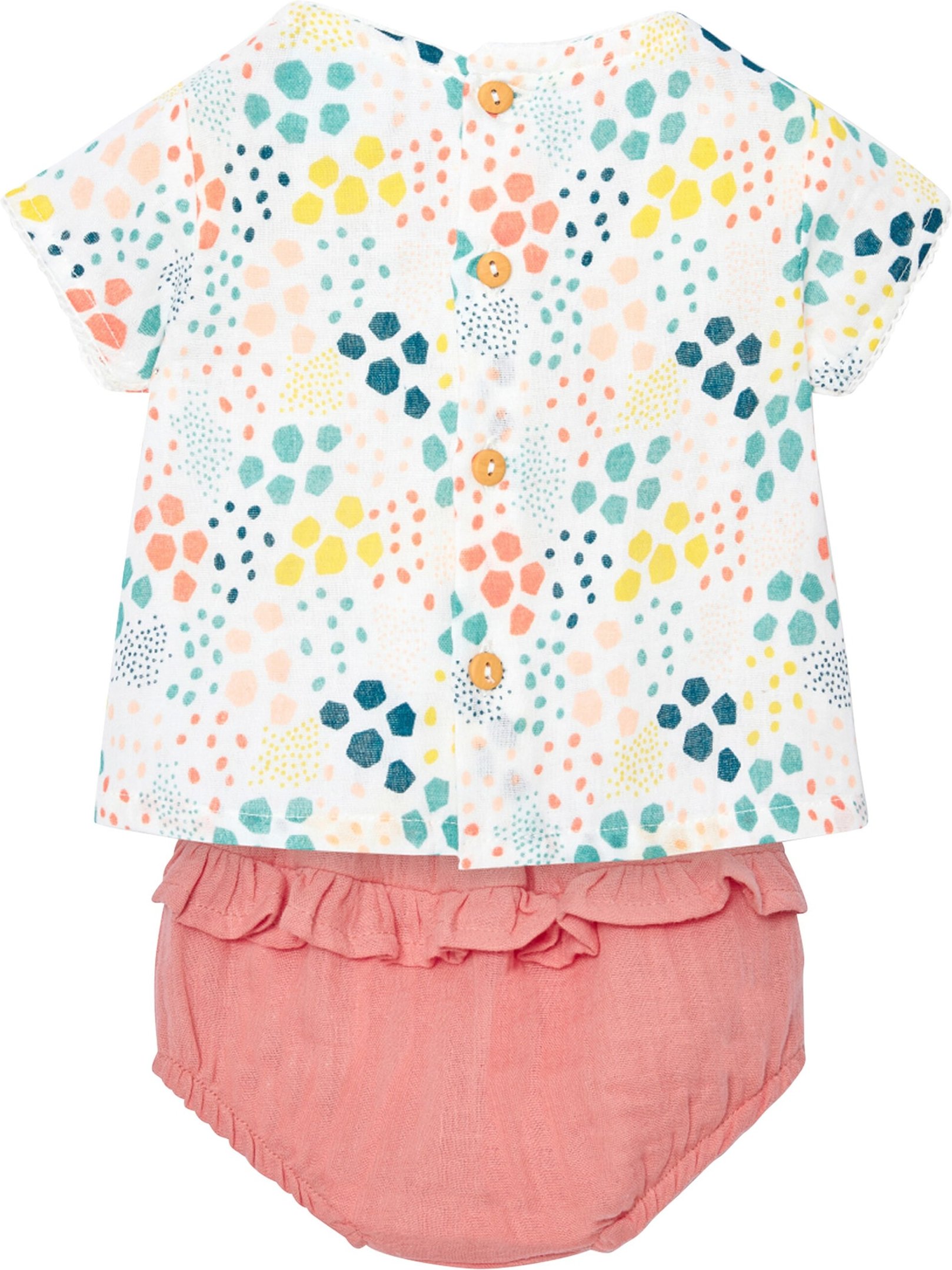 Boboli 2-tlg. Set T-Shirt und Shorts Punkte