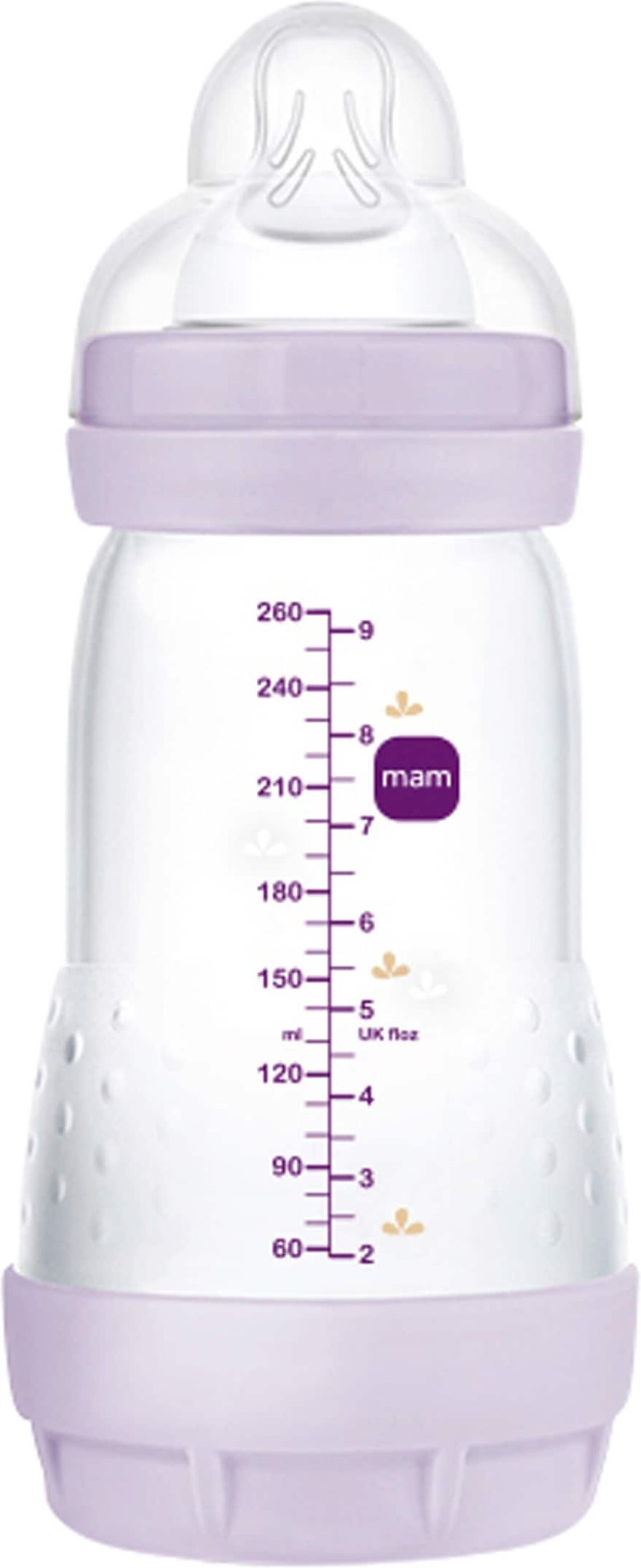 Mam Babyflasche Easy Start matt, Anti-Kolik, 260 ml, ab 0M