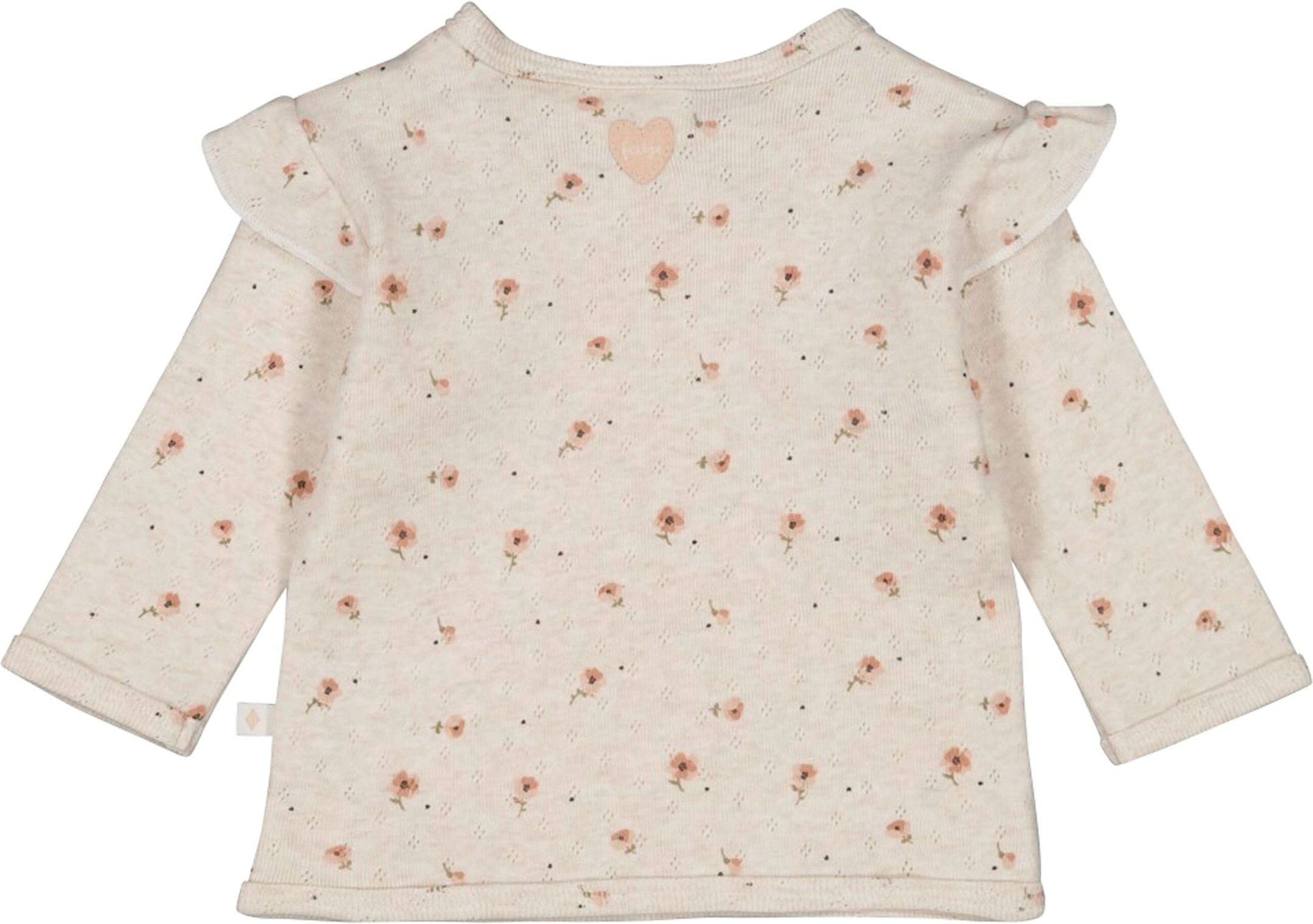 Feetje Ajour-Wickelshirt langarm Blumen