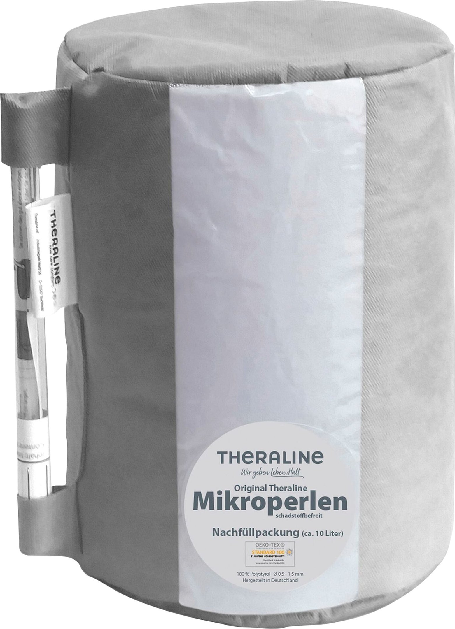 Theraline Nachfüllpackung für Stillkissen inklusive Rohr 9,5 l