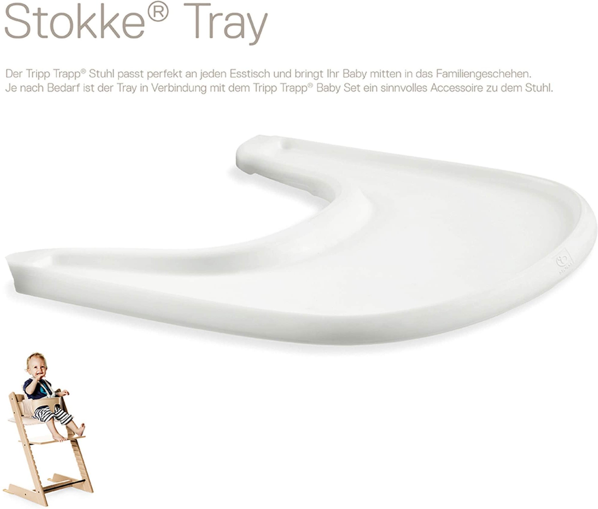 Stokke® Tripp Trapp® Tray Hochstuhltisch