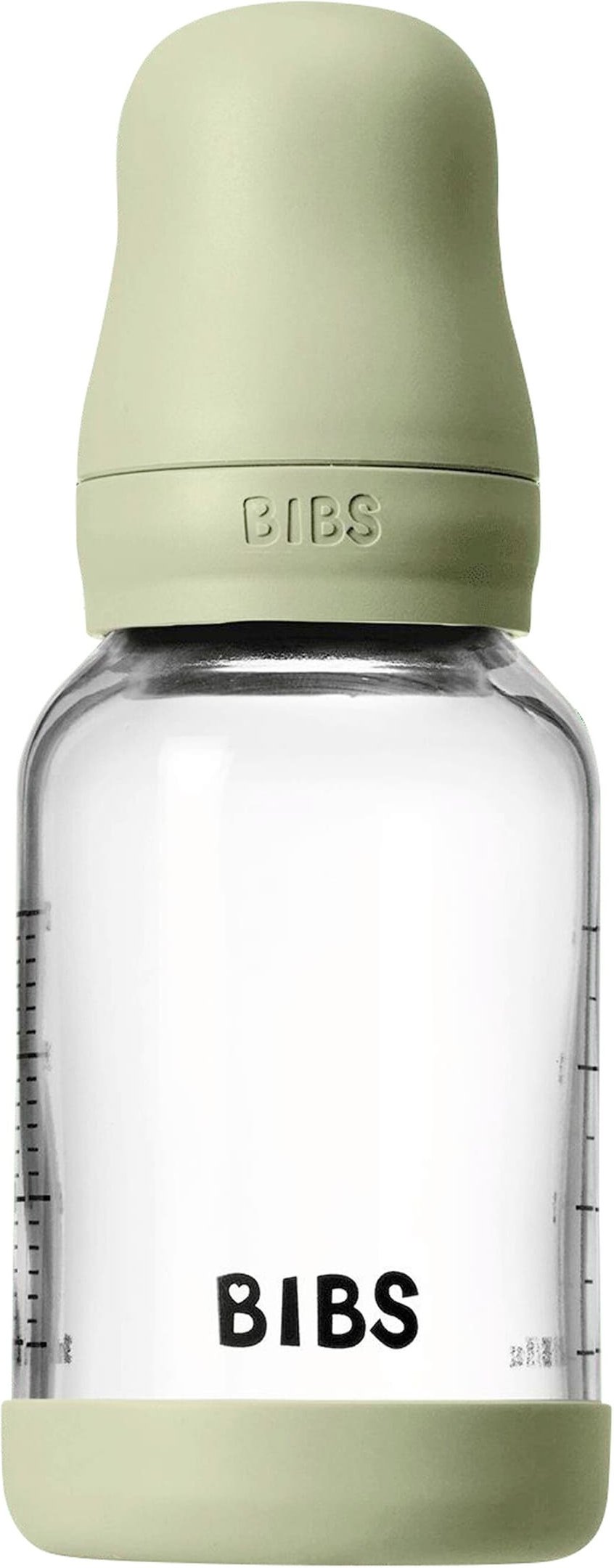Bibs Babyflasche aus Glas, 120 ml, ab 0M