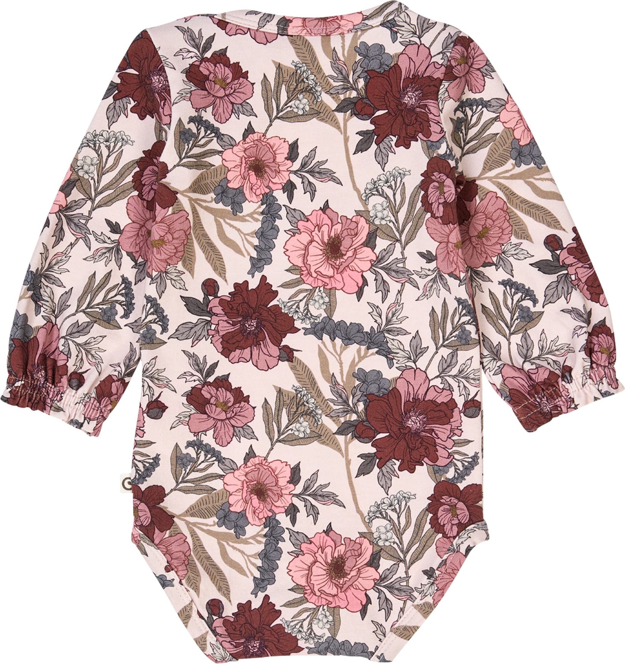 Müsli Body langarm Blumen