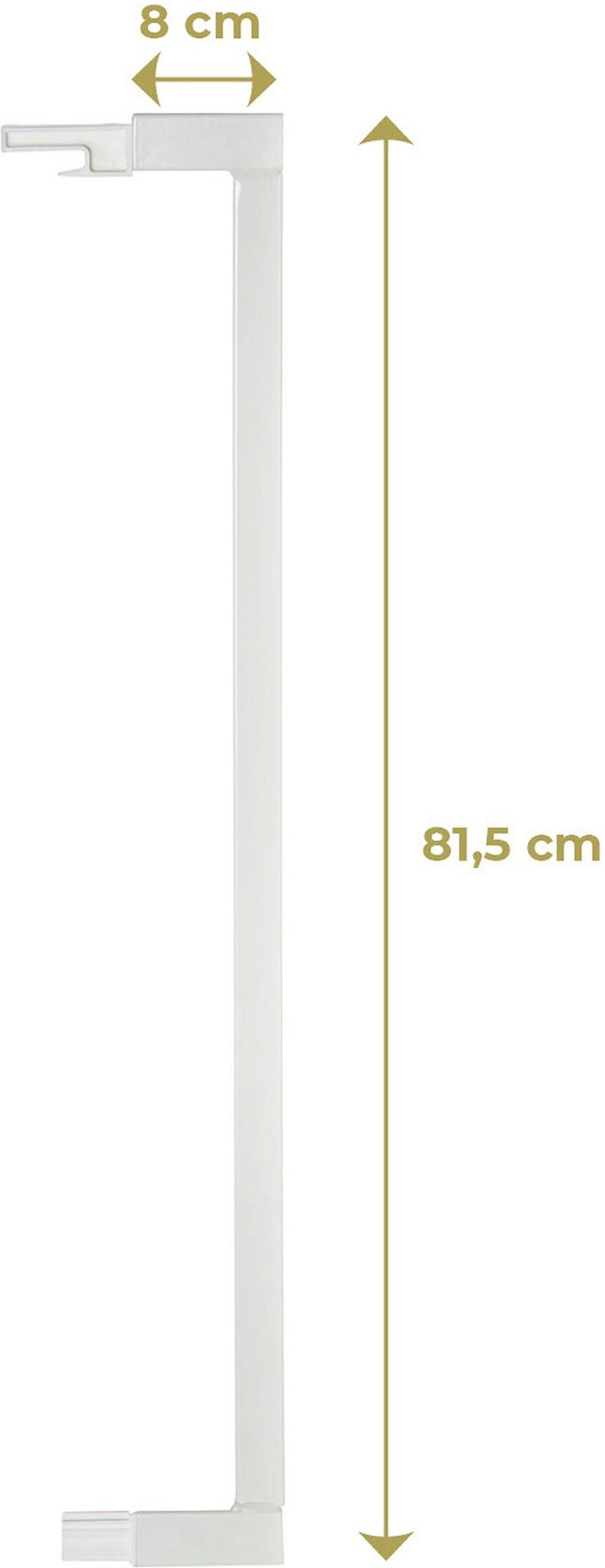 Geuther Verlängerungsset 8 cm für Easylock Plus und Easylock zum Klemmen