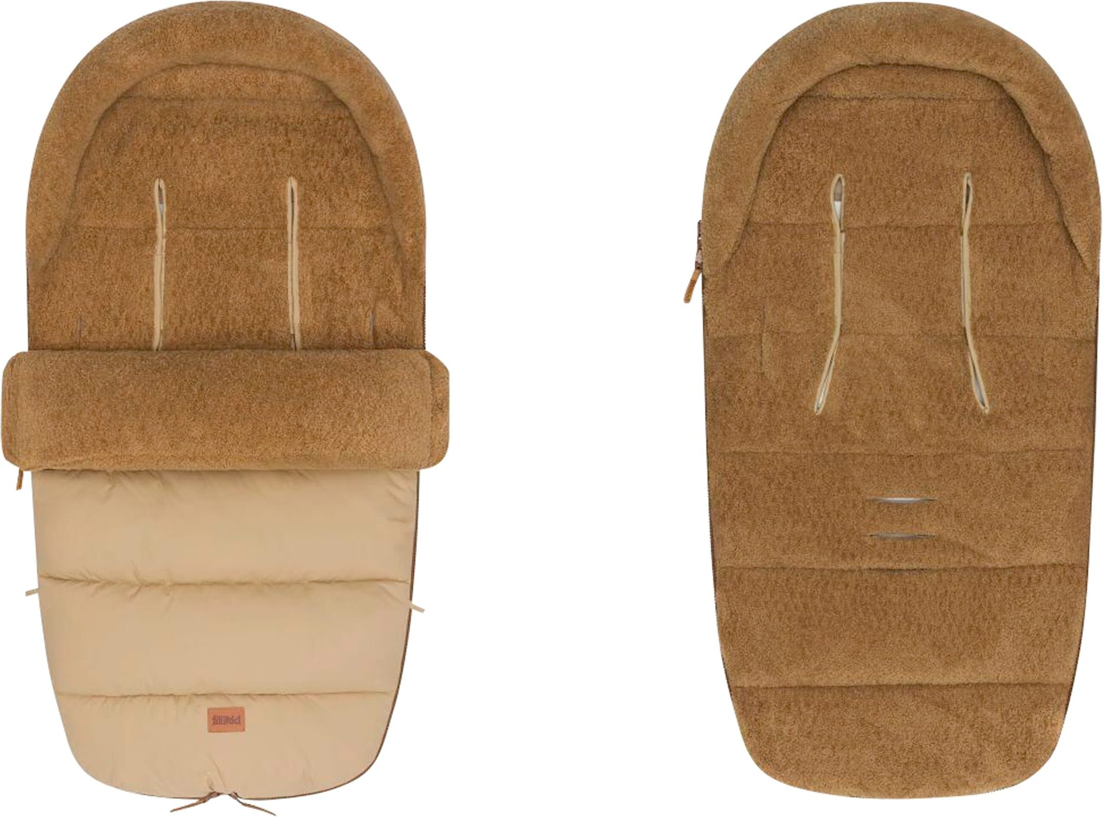 Fillikid Winterfußsack Atlas Teddy beige