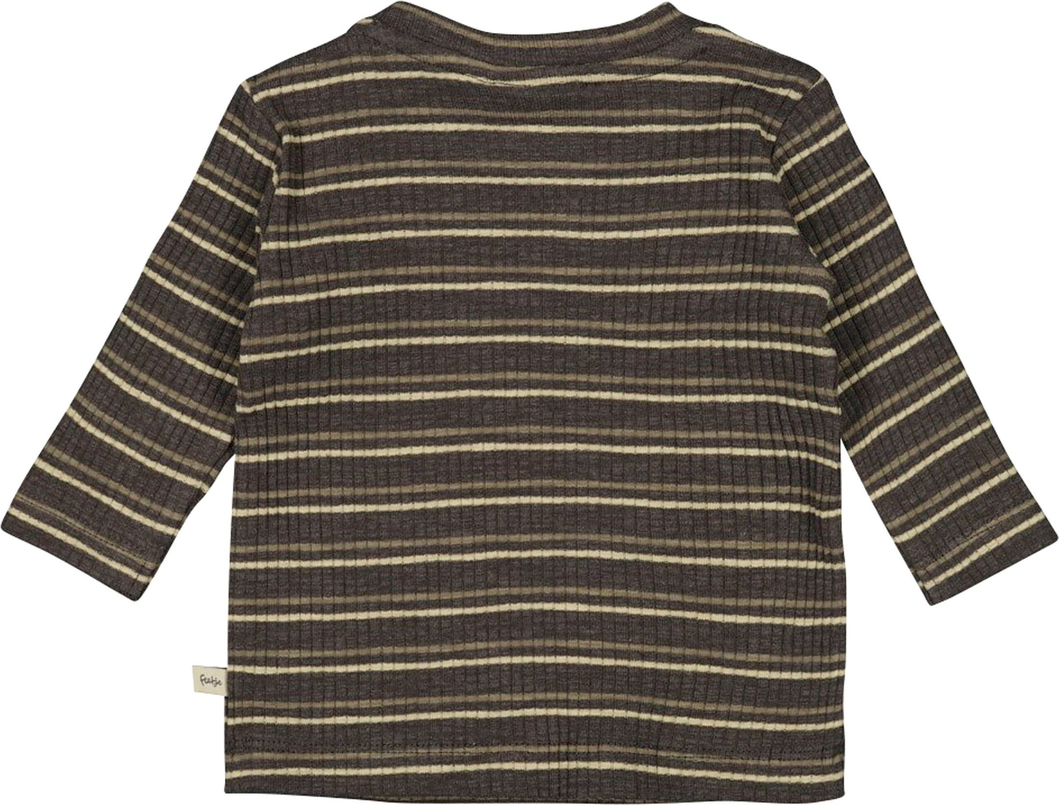 Feetje Shirt langarm Ringel Dino Rippqualität