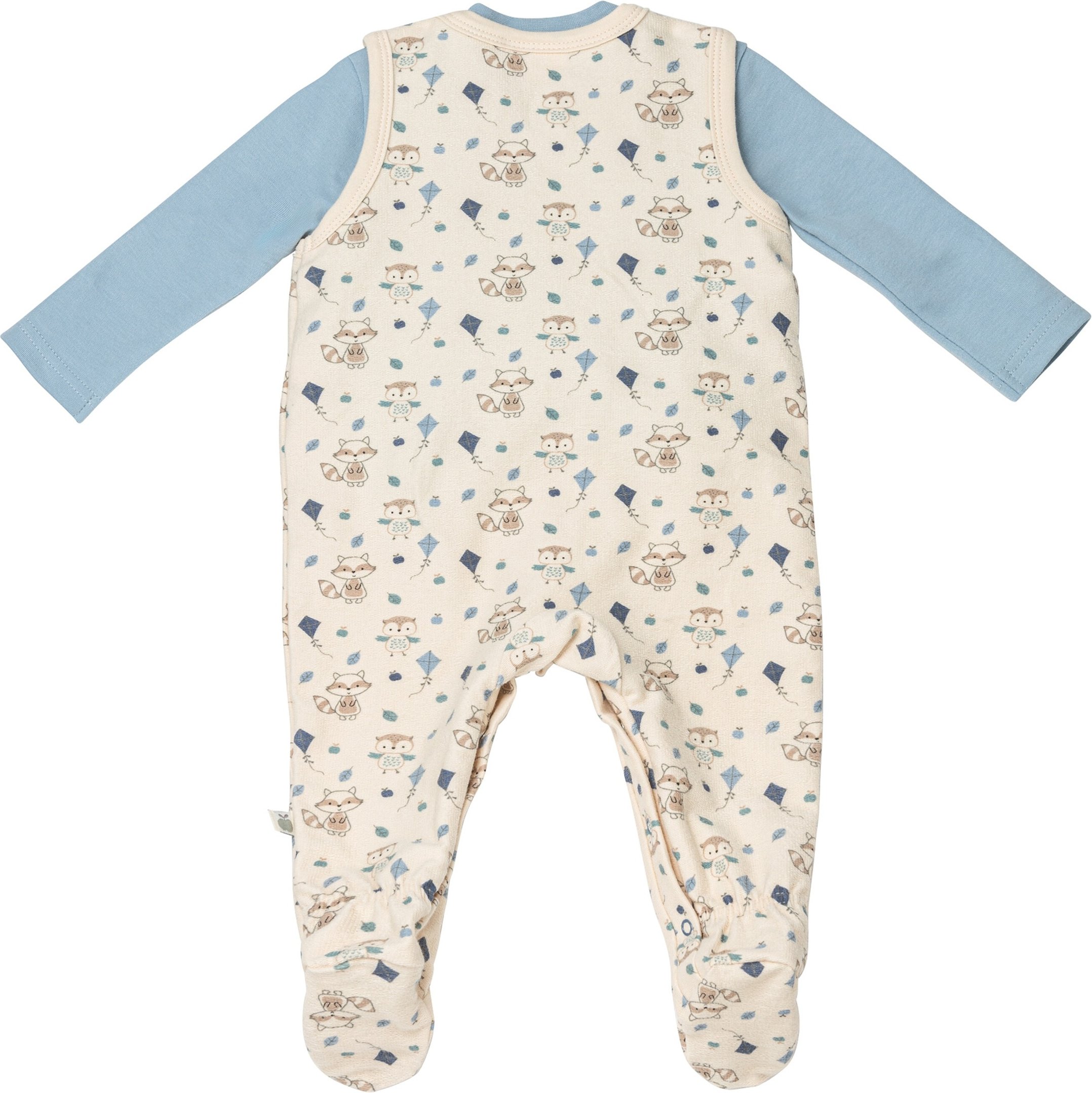 Bornino Cozy Time Strampler-Set 2-tlg. mit Shirt Cozy Friends