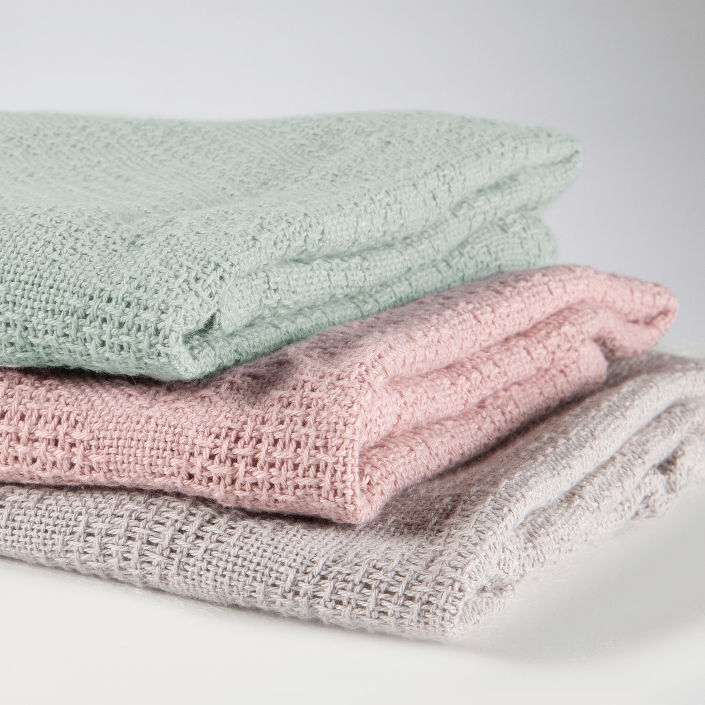 Roba Decke in Strickoptik Lil Planet frosty green