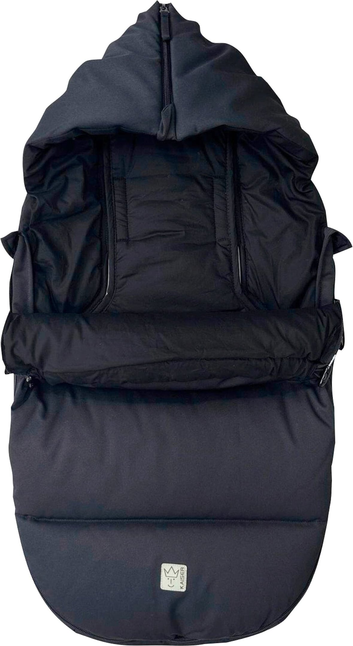 Kaiser Fußsack LITTLE DOWWNY schwarz