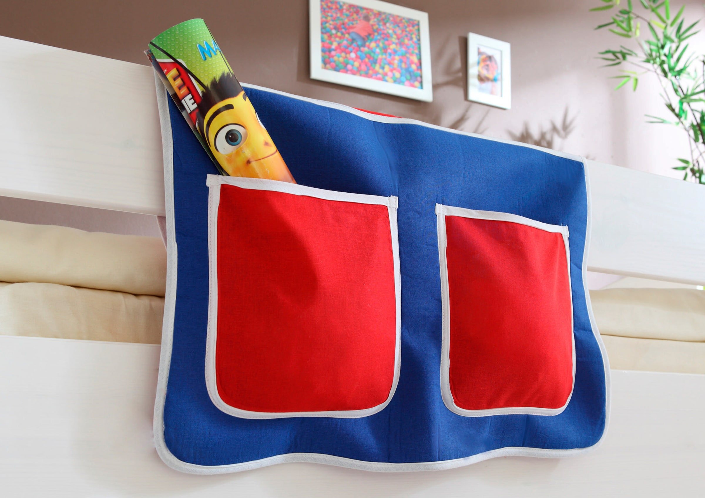 Ticaa Kinder Bett-Tasche für Hochbett und Etagenbett