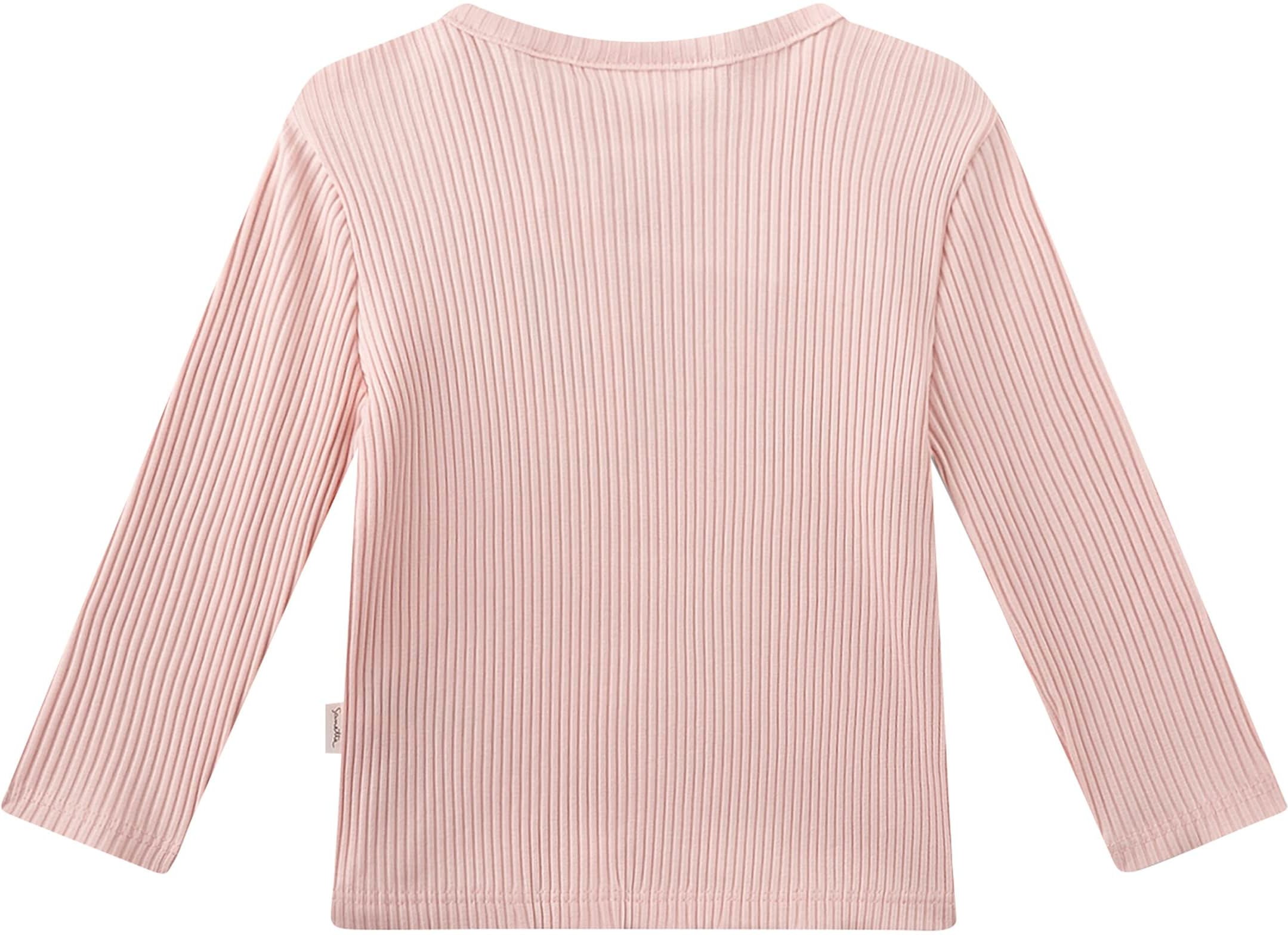 Sanetta Shirt langarm Rüschen Rippqualität