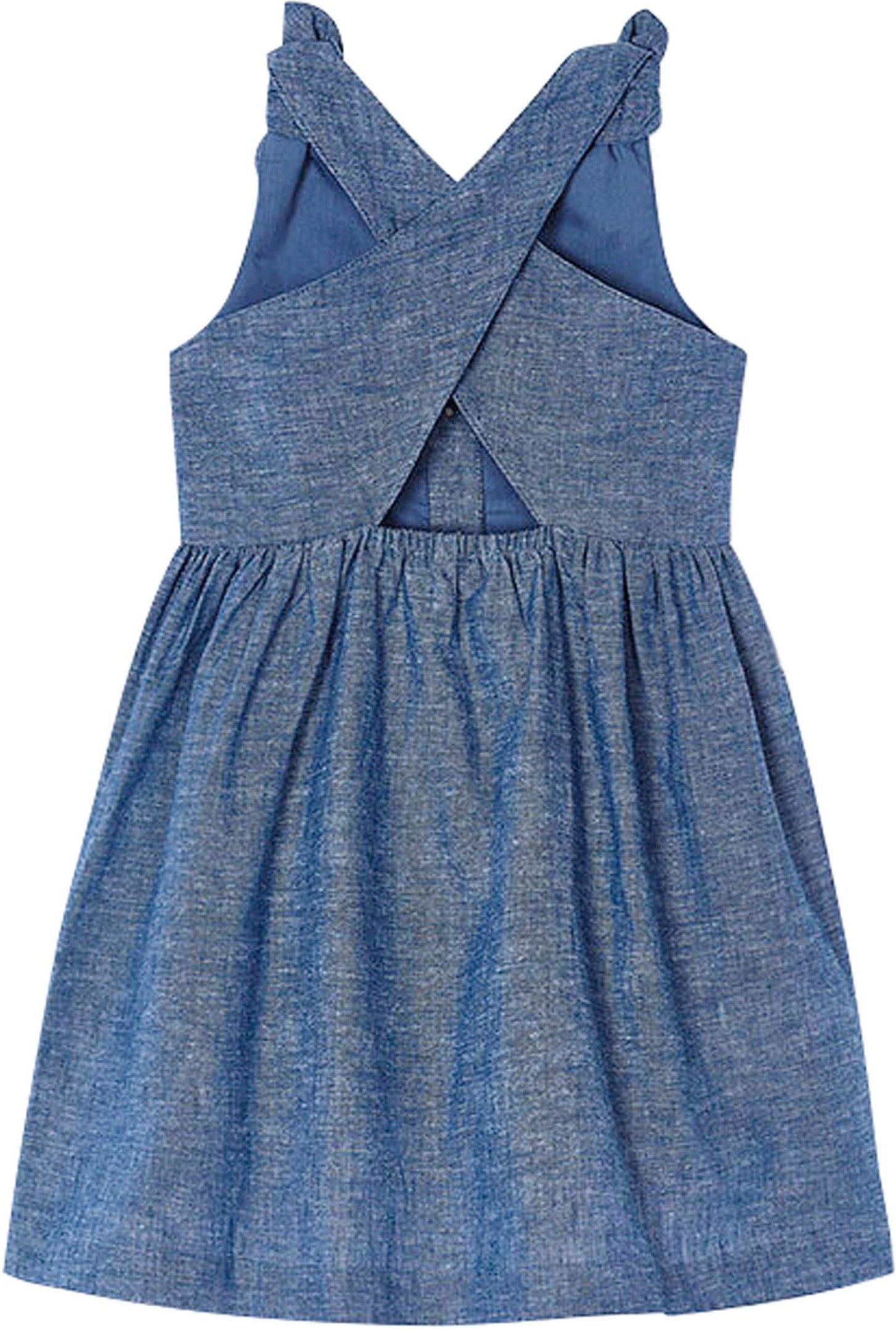 Mayoral Chambray-Kleid ohne Arm