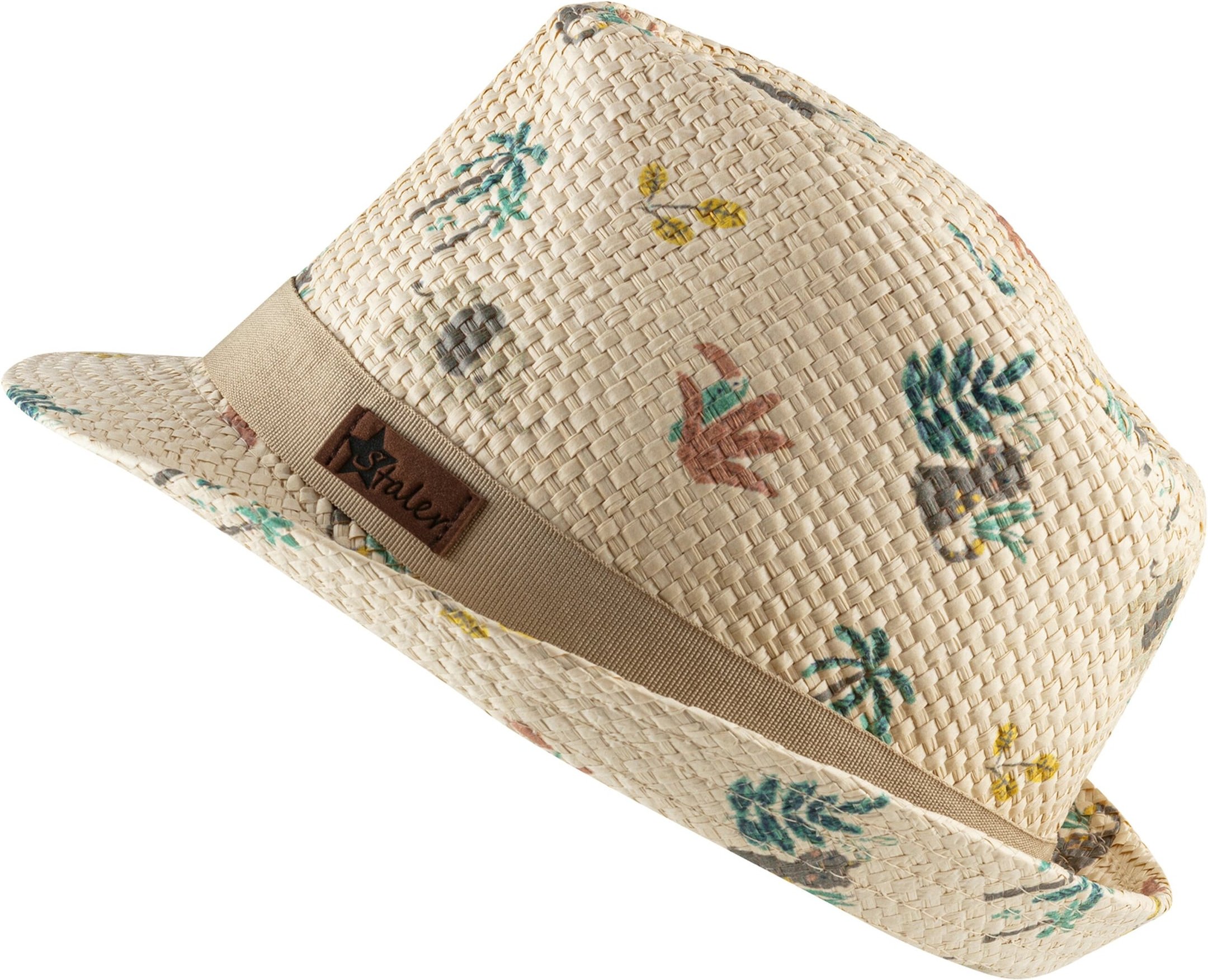 Sterntaler Strohhut mit UV-Schutz Palmen