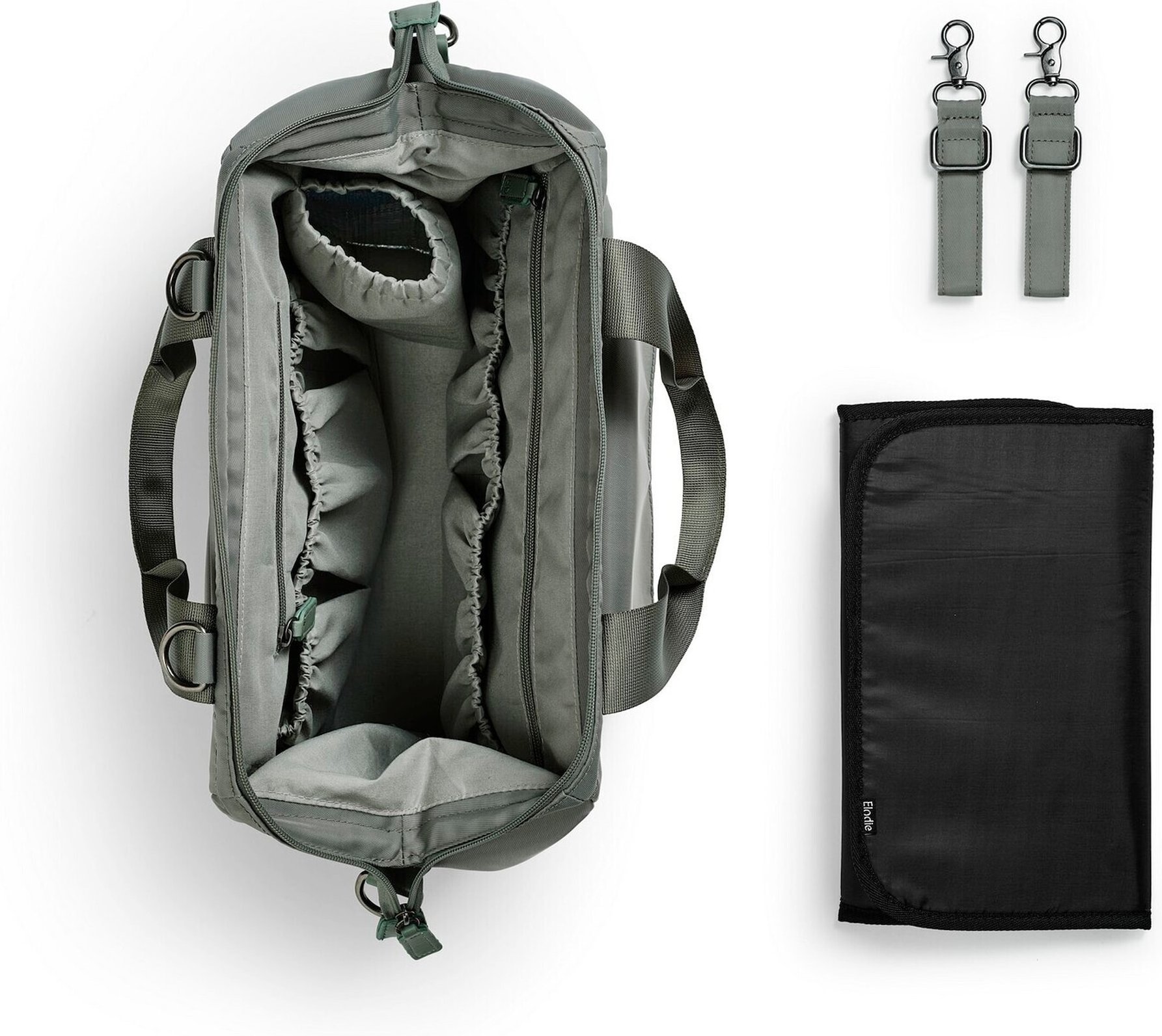 Thumbnail - Elodie Wickeltasche Wide Frame - Hazy Jade