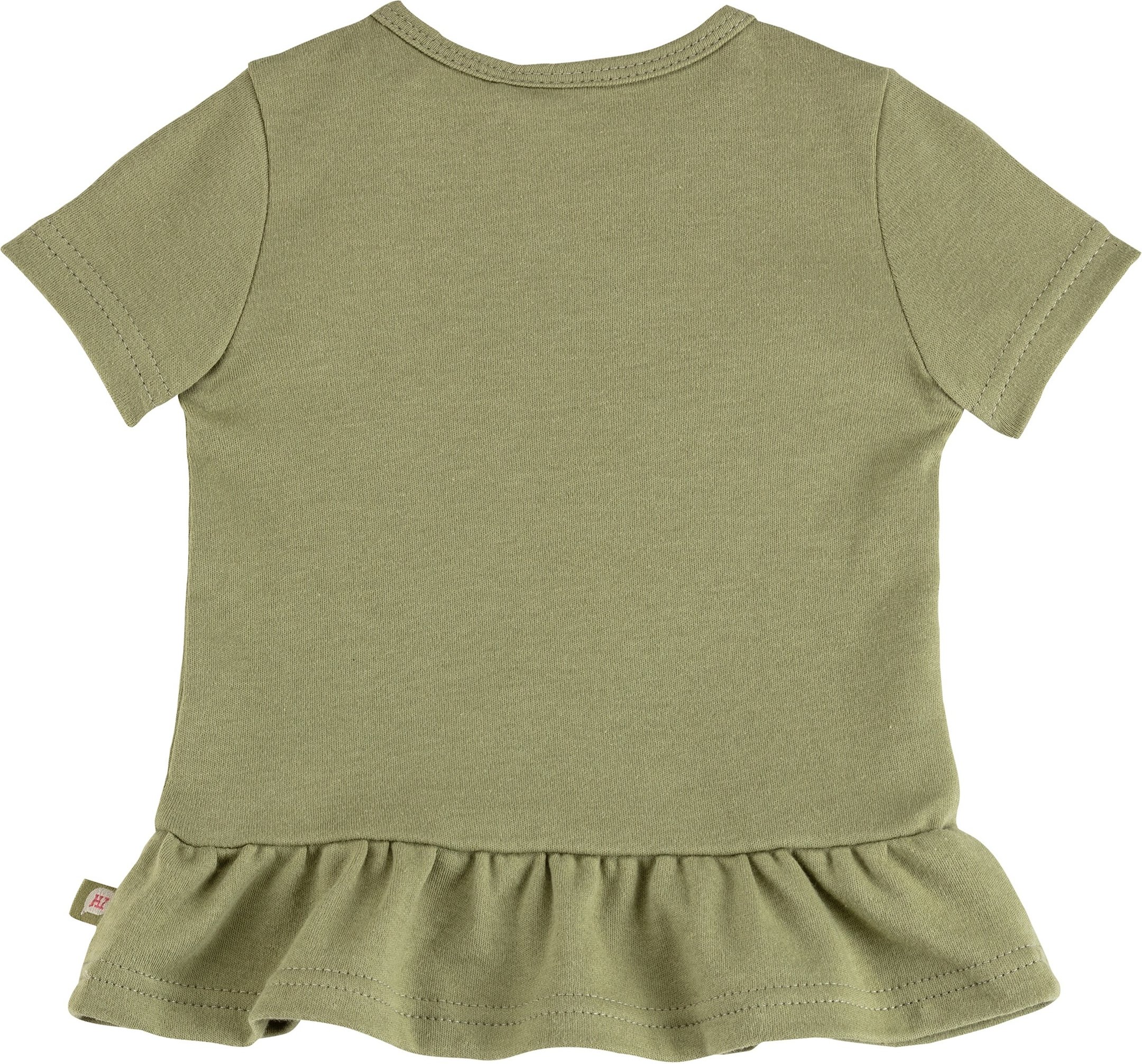 Bornino Little Safari T-Shirt mit Volant Giraffe