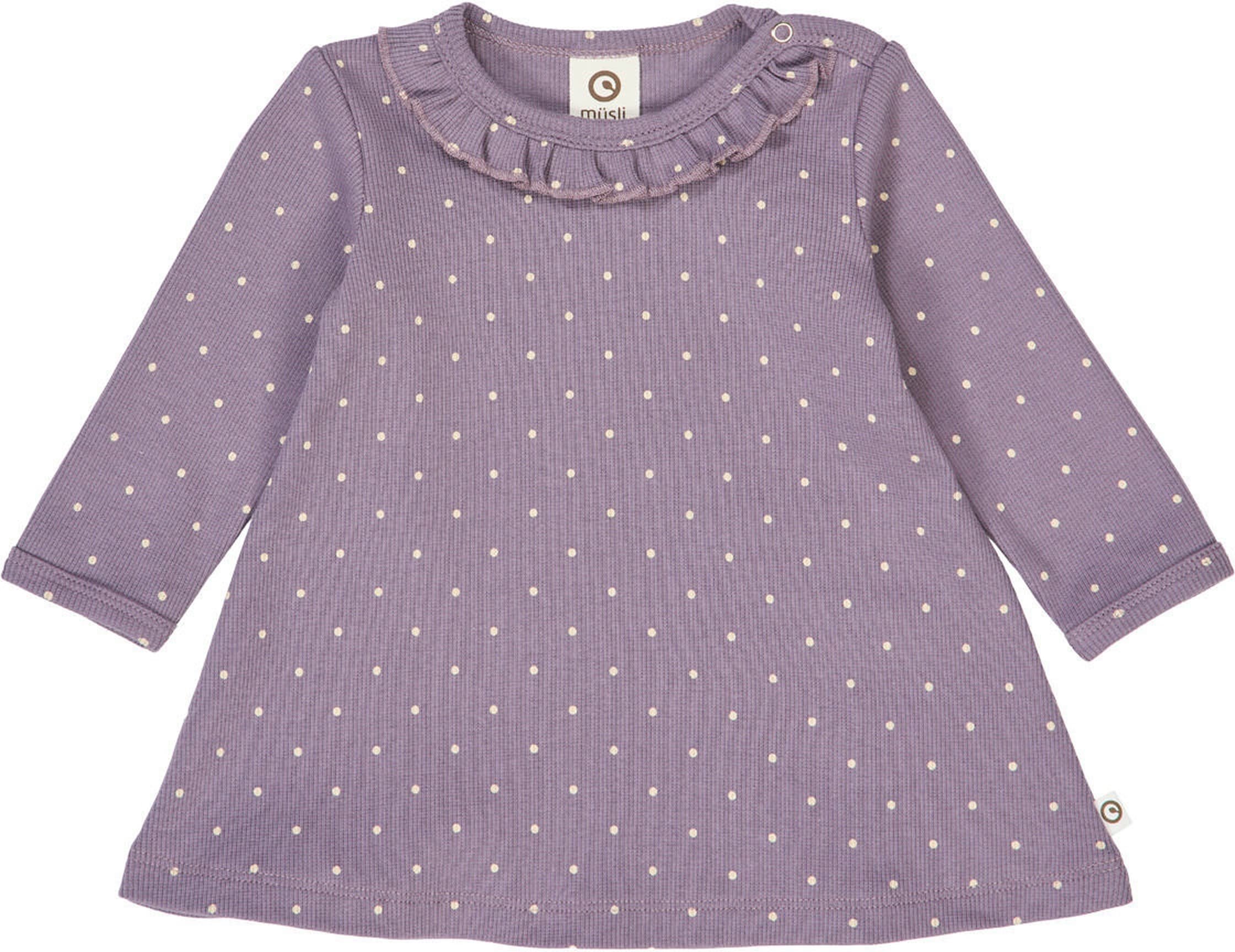 Müsli Set aus Langarmkleid und Babyleggings