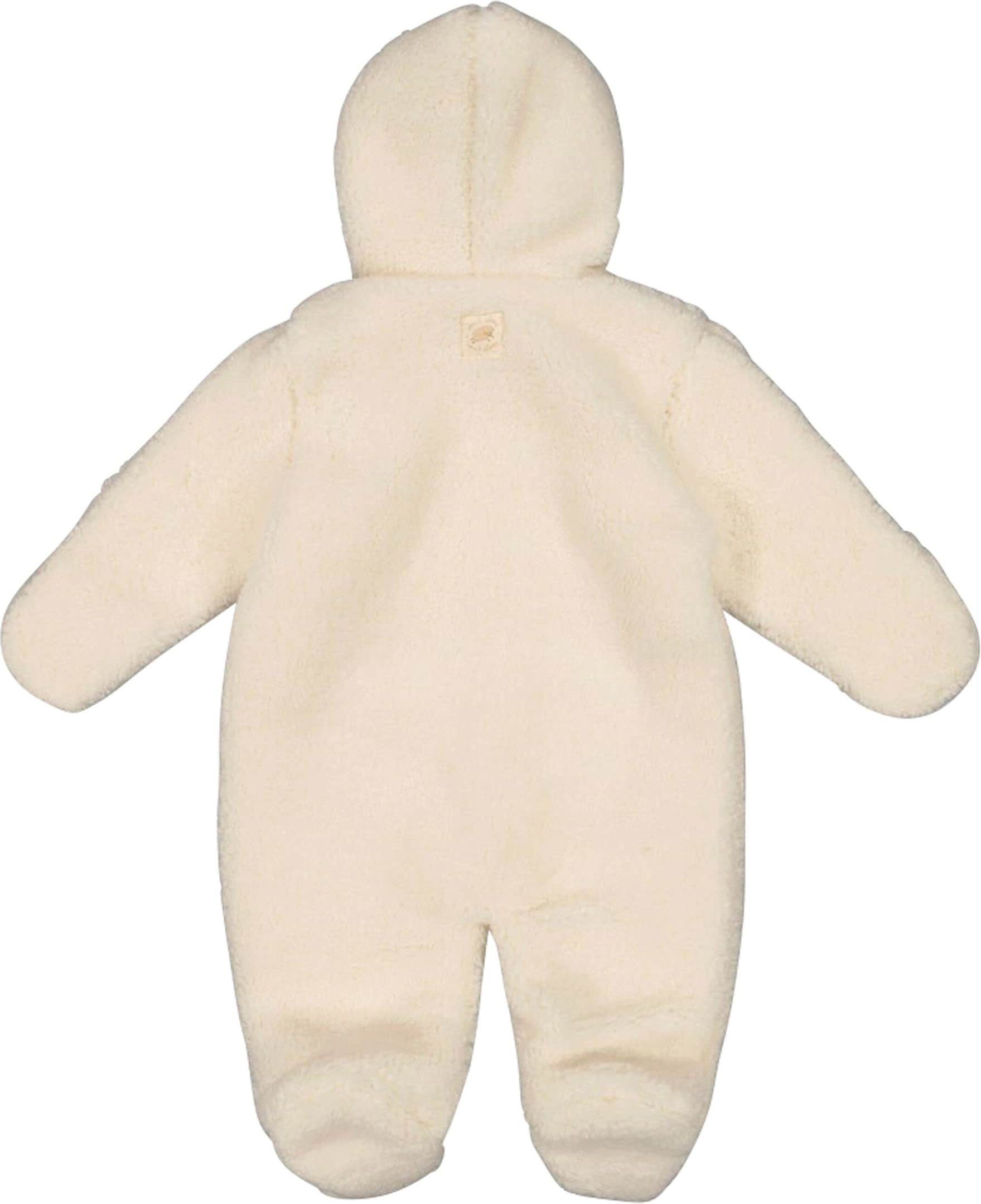 Feetje Plüschoverall mit Fuß und Kapuze