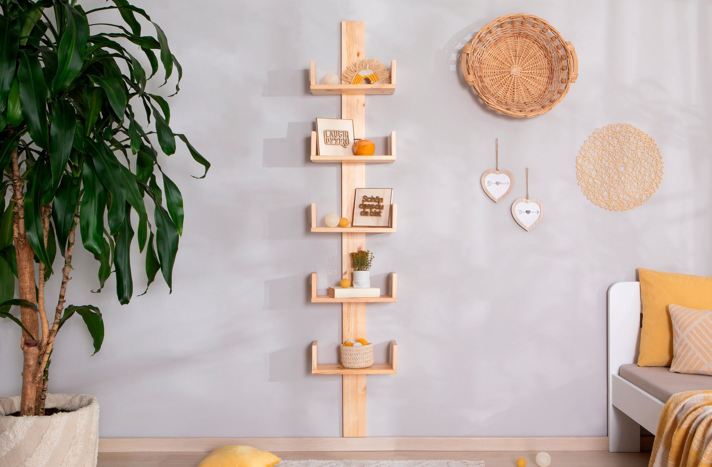 Ticaa Mehrzweckregal Pepe Kiefer Massiv