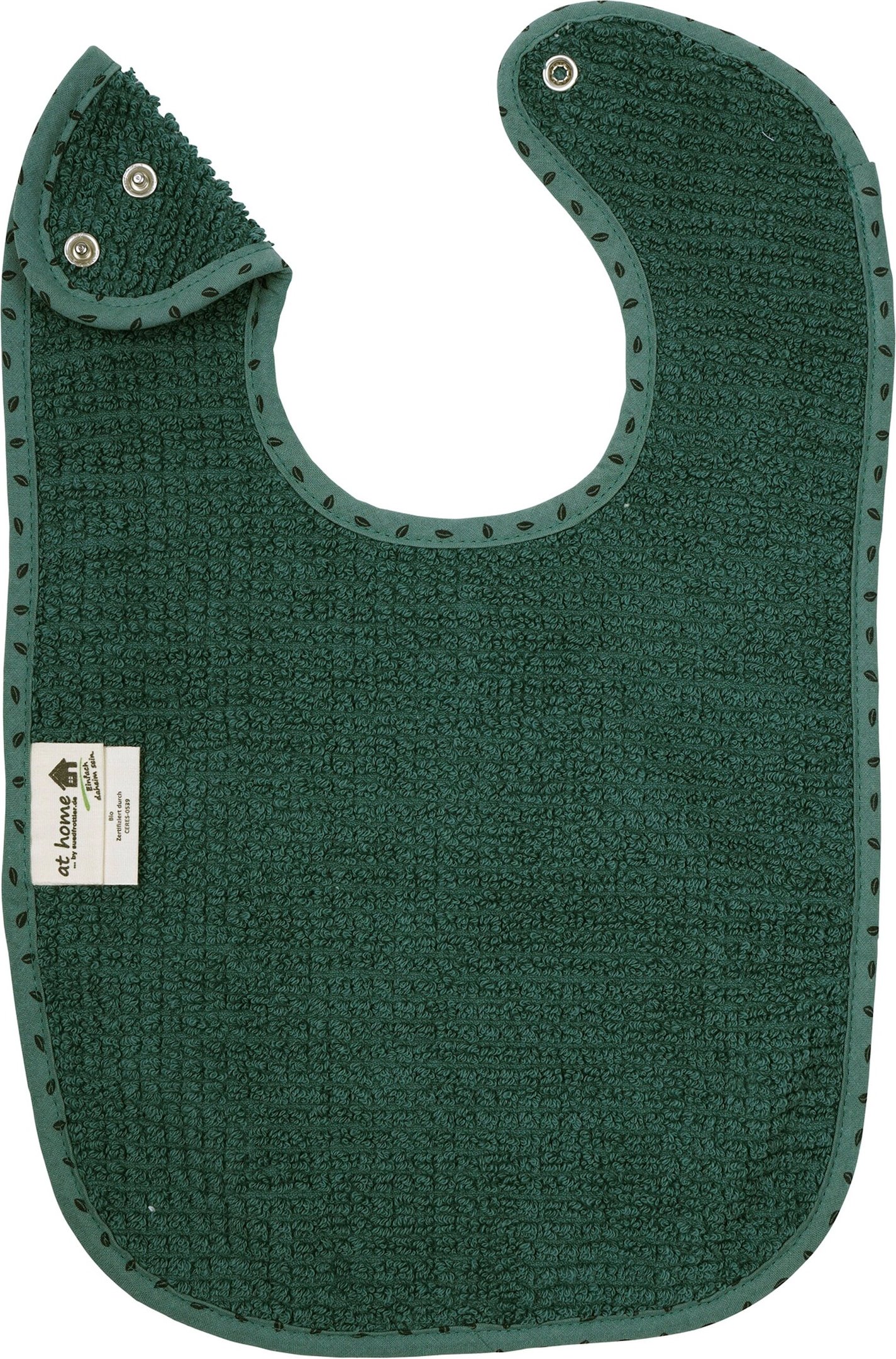 Wörner 2er-Pack Lätzchen mit Druckknopf 26x40 cm