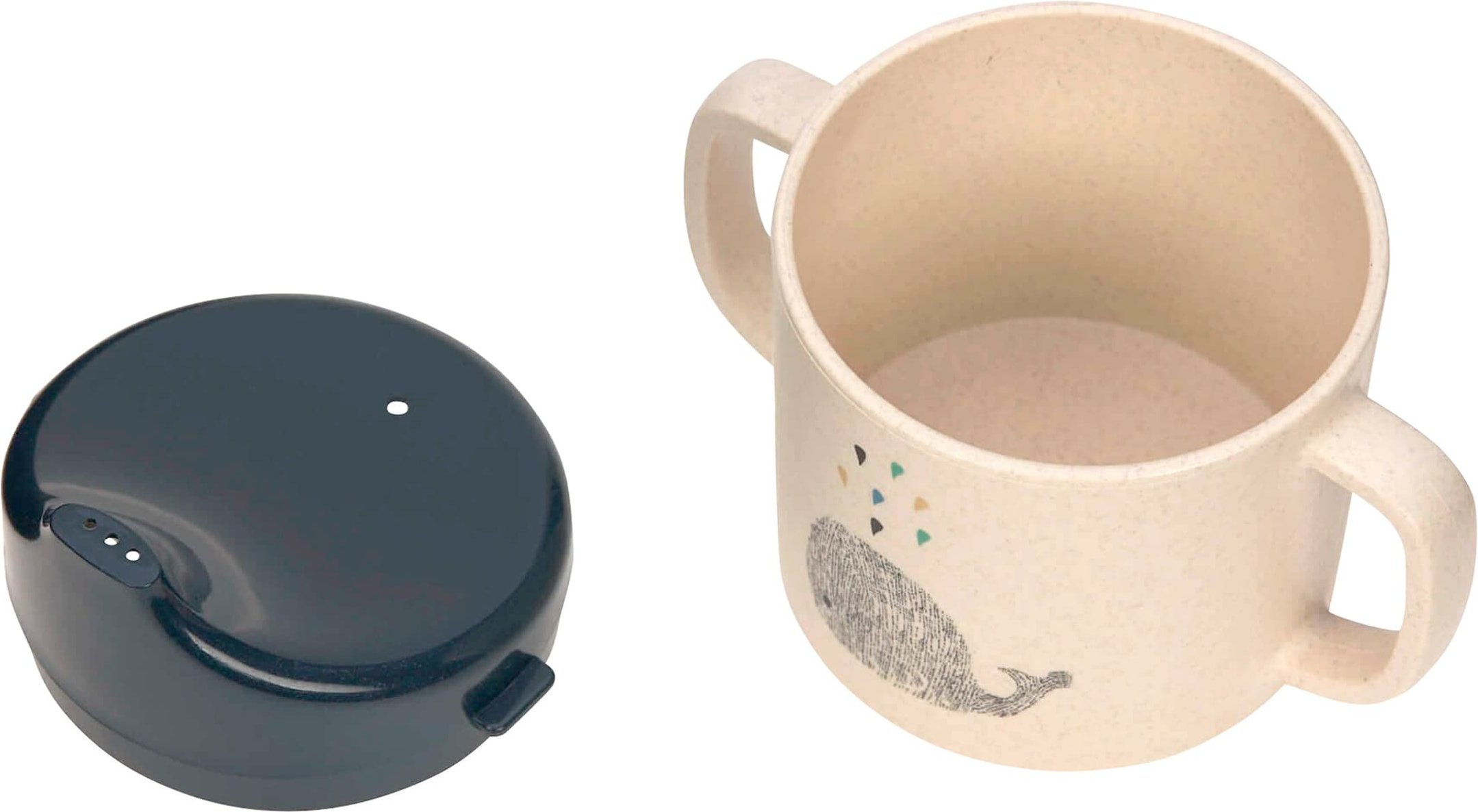 Lässig Trinklernbecher mit Henkel mit Zellulose