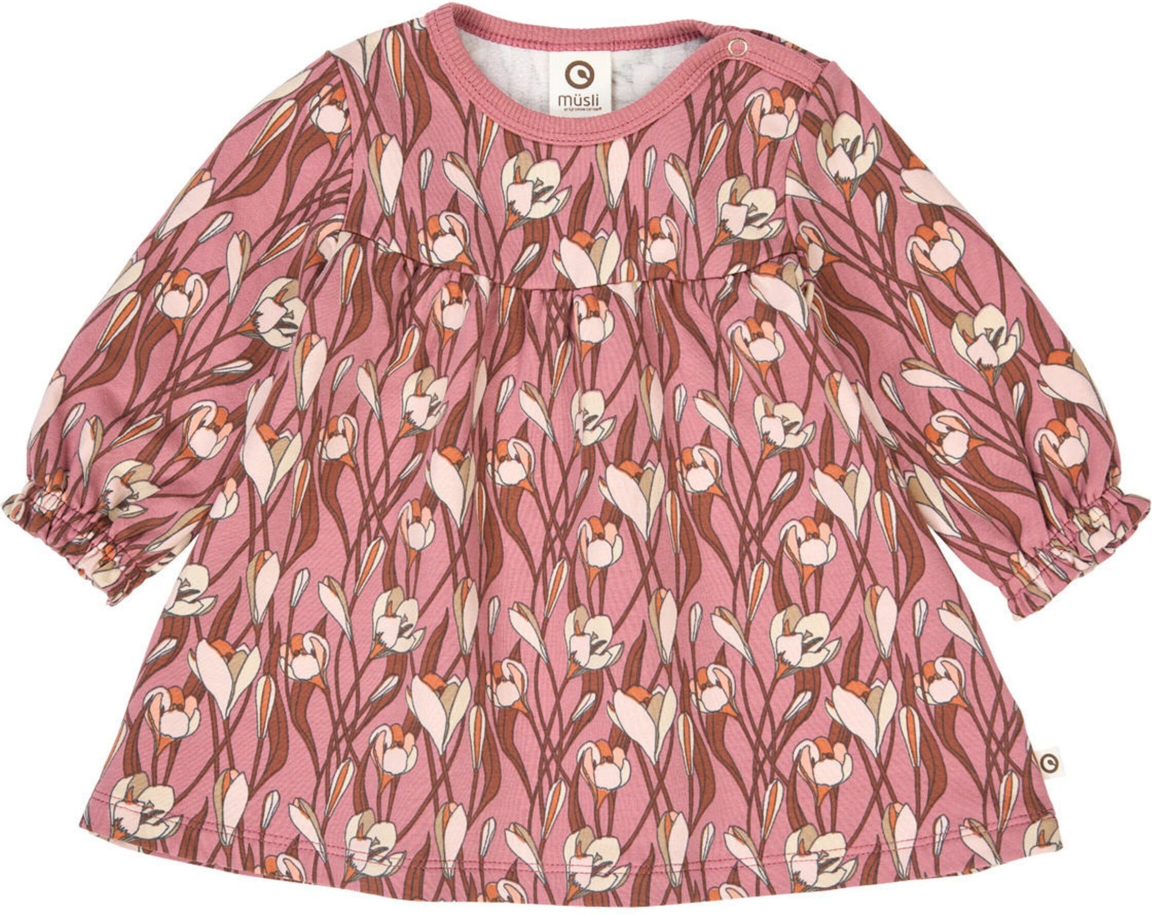 Müsli Set aus Langarmkleid und Babyleggings