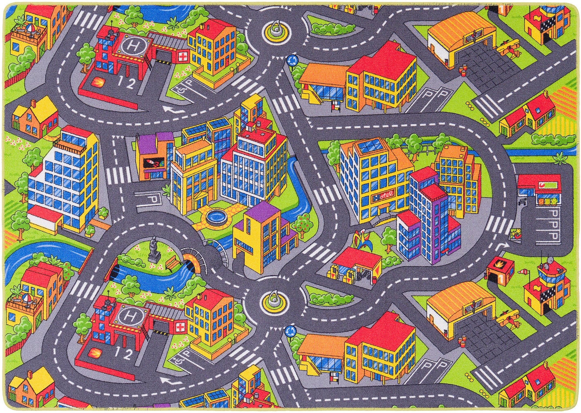 Thumbnail - Snapstyle Straßenteppich Beidseitig Straßenlandschaften