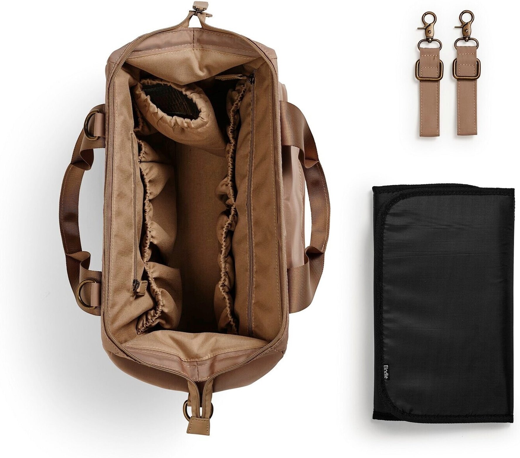 Elodie Wickeltasche Wide Frame - Pure Khaki