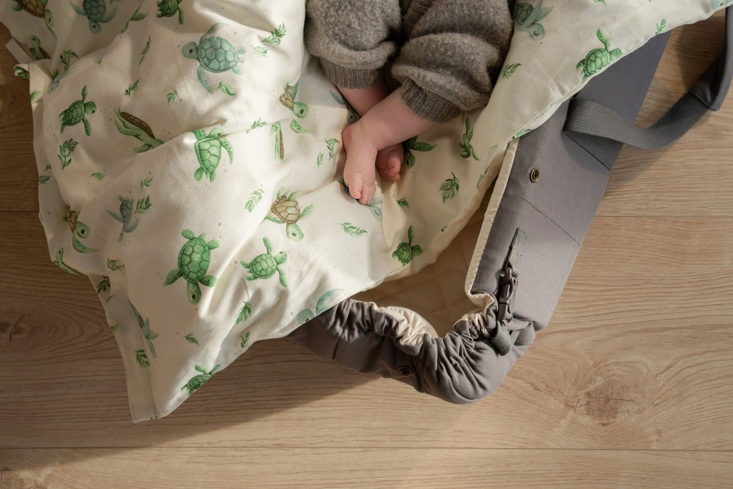 Filibabba Baby Bettwäsche GOTS (70x100 cm) - First Swim