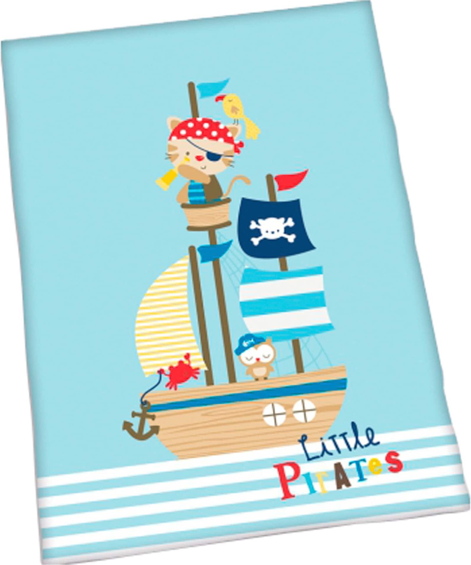 Baby Best Linon-Bettwäsche Little Pirates 40x60 / 100x135 cm