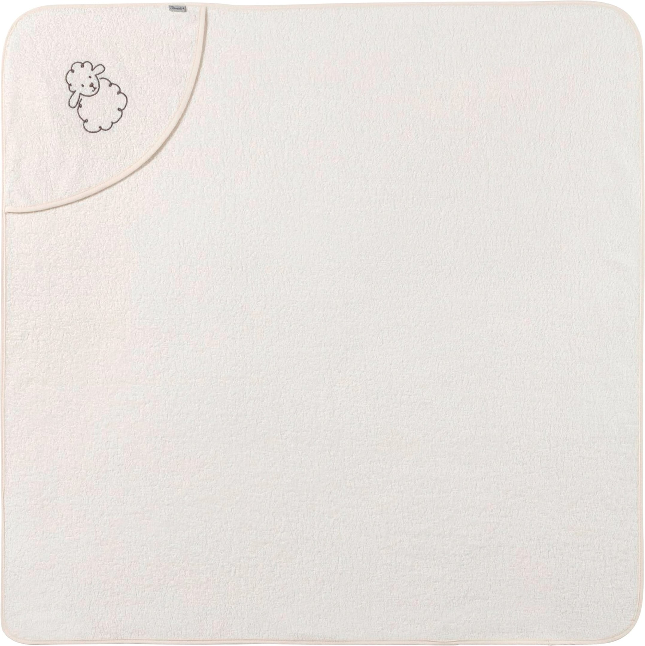 Sterntaler Kapuzenbadetuch 100x100 cm beige