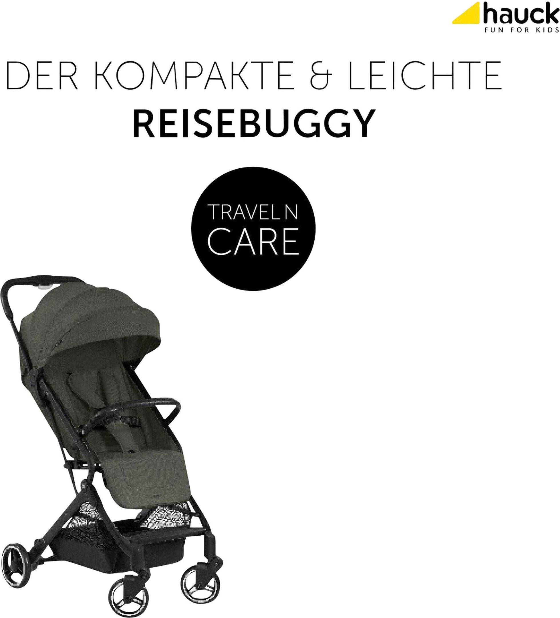 Hauck Buggy TravelNCare gruen