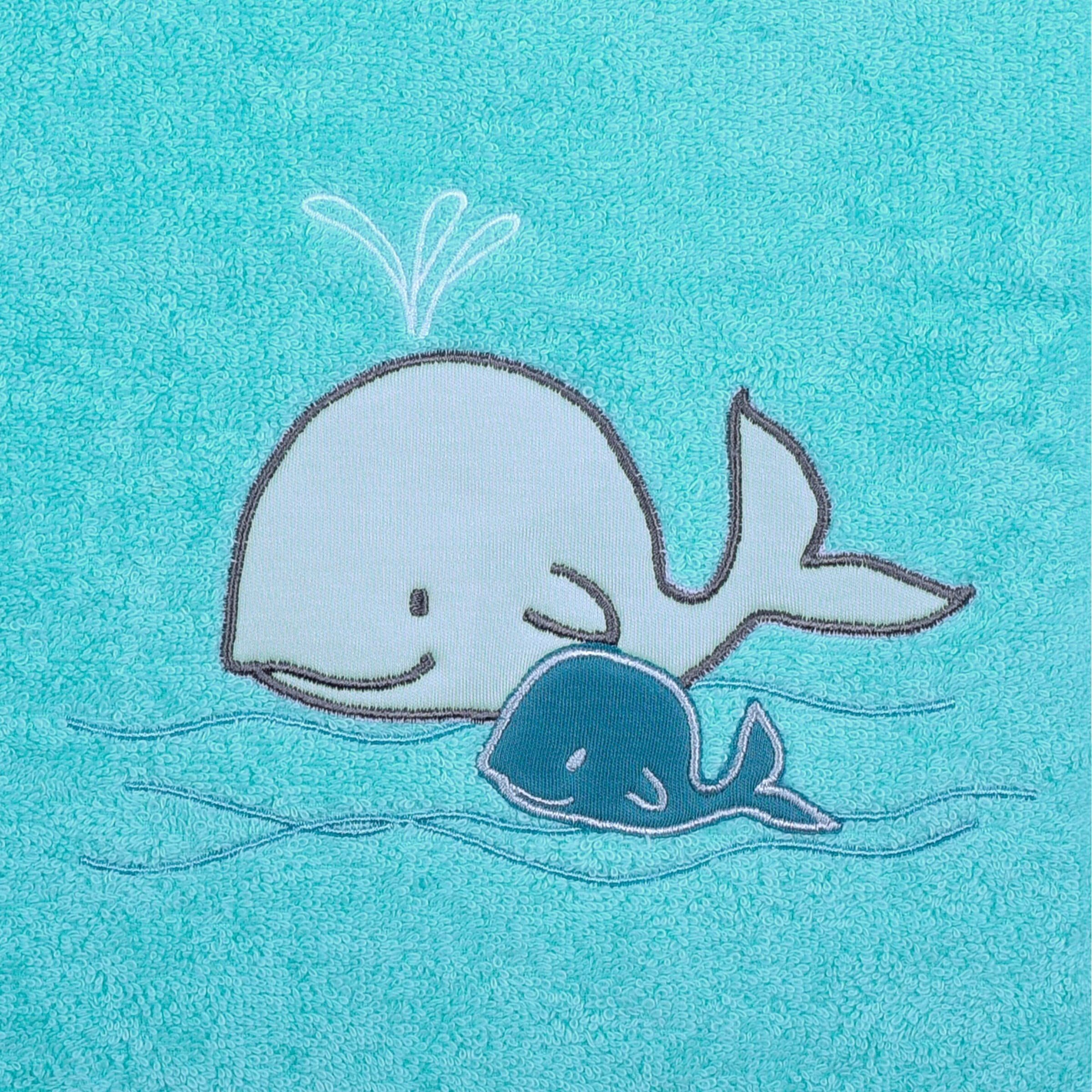 Wörner Waschlappen 15x21 cm blau