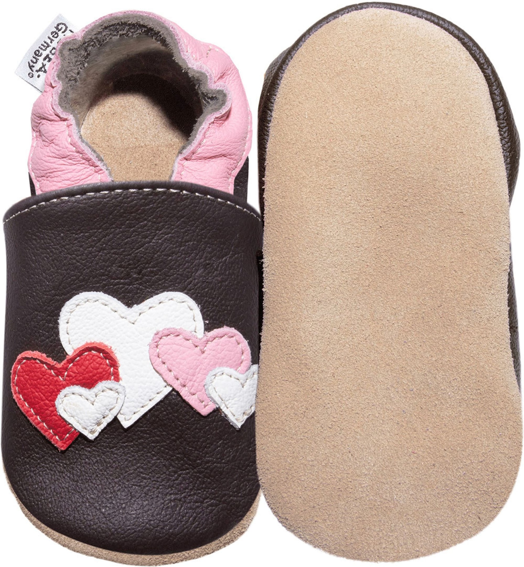 Hobea-Germany Krabbelschuhe Herzen