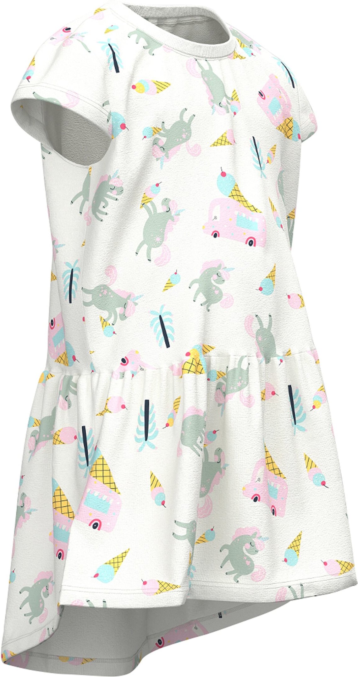 Name It Kleid kurzarm Einhörner Eis