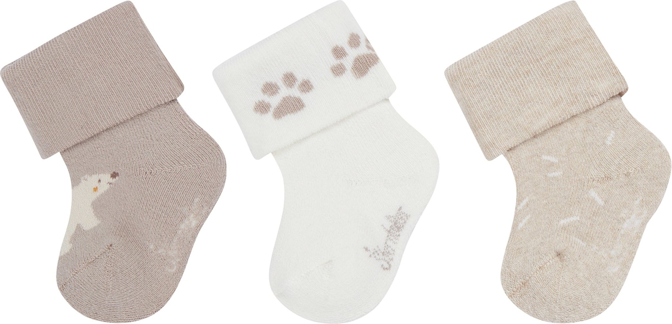 Sterntaler 3er-Pack Socken Eisbär