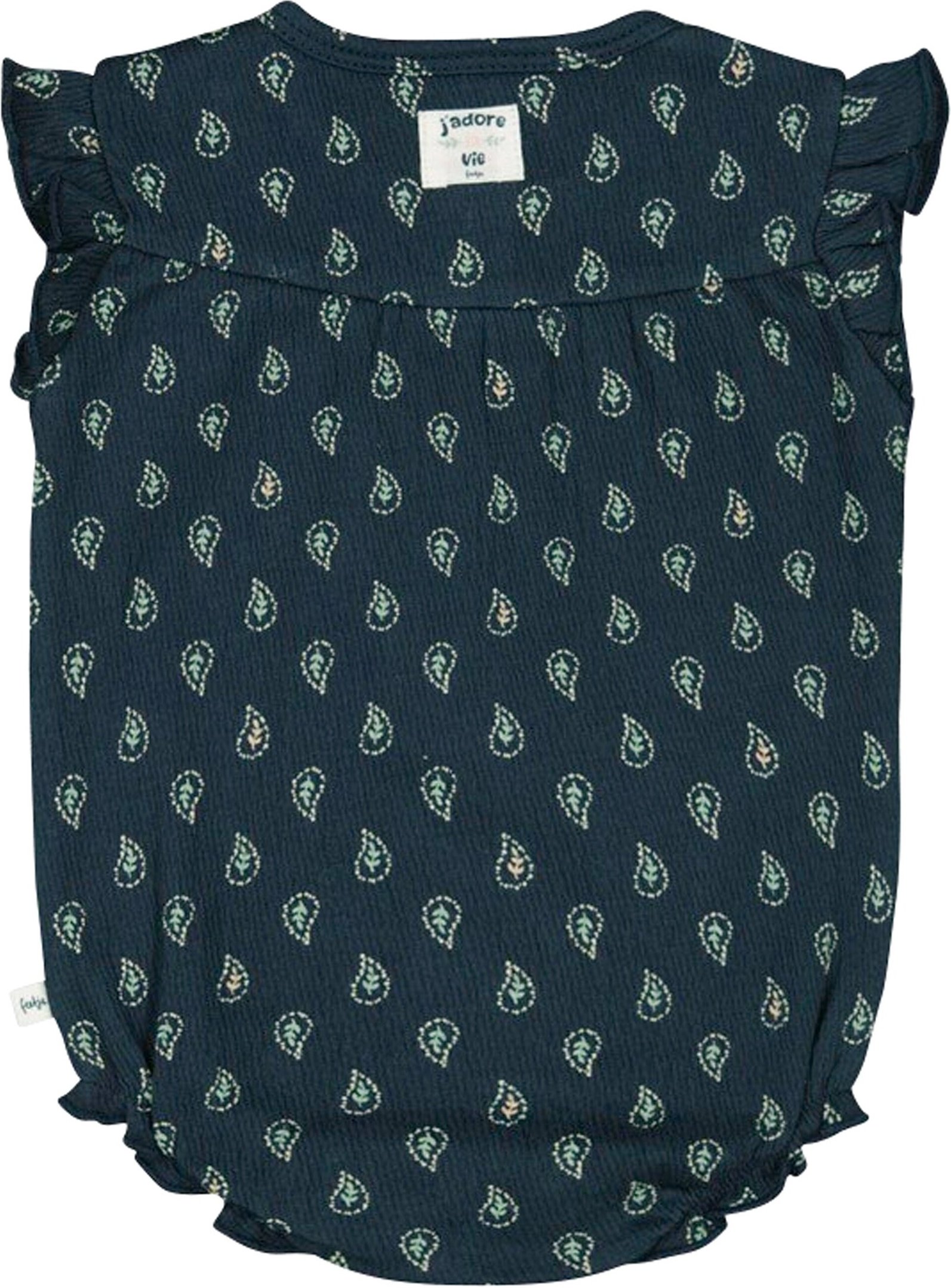 Feetje Krepp-Body Flügelarm Paisley