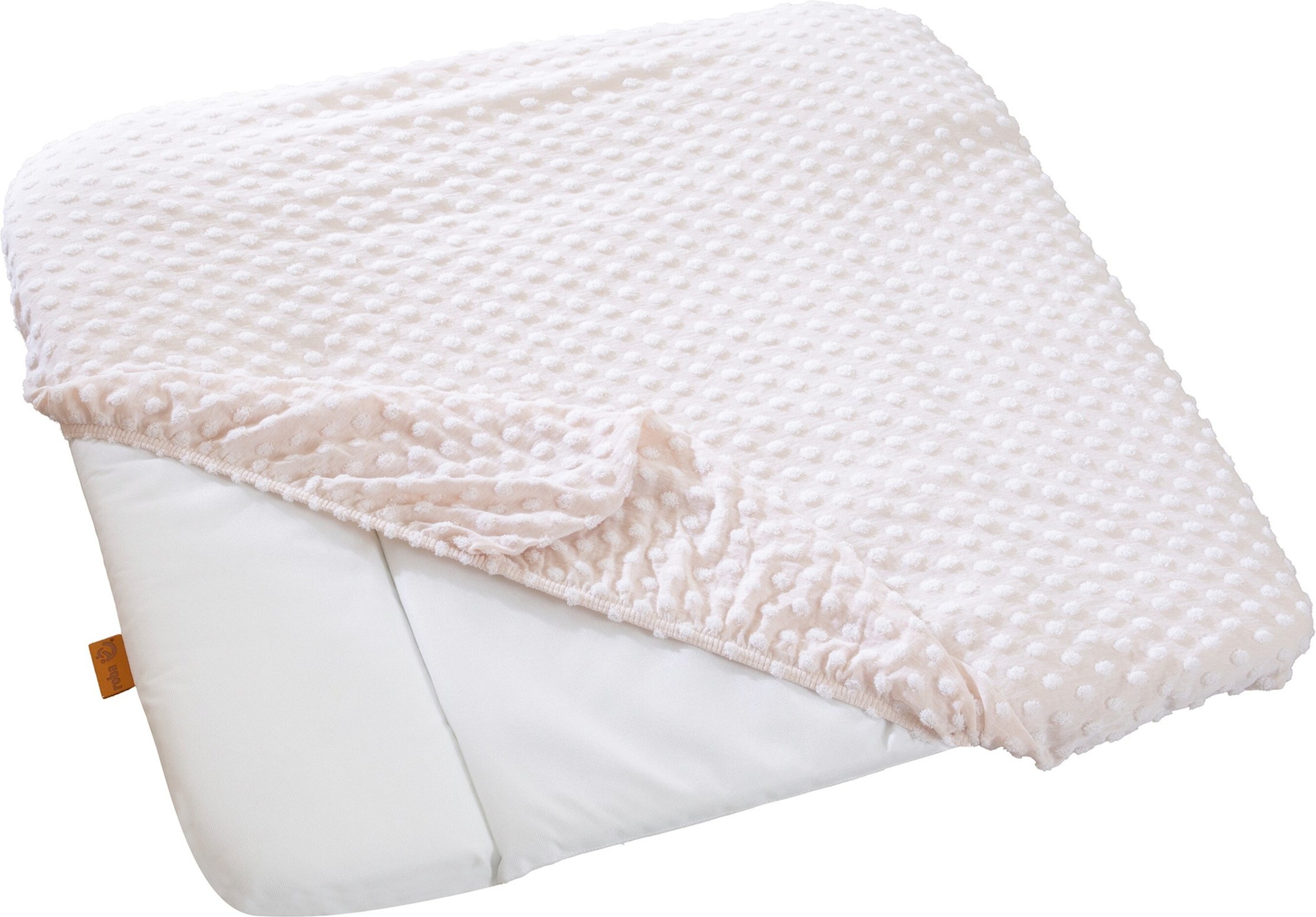 Roba Spannbezug für Wickelauflagen 75x85 cm frosty almond