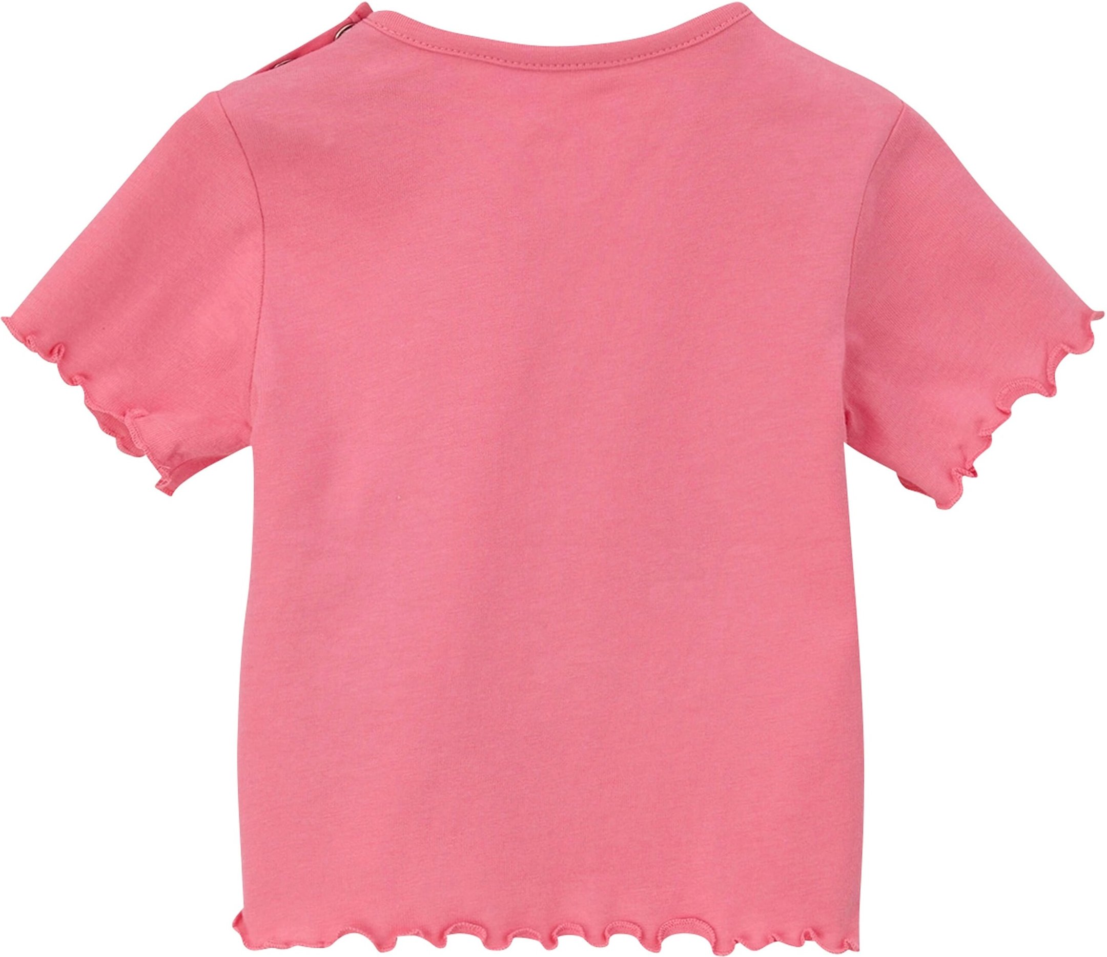 T-Shirt mit Rollsaum