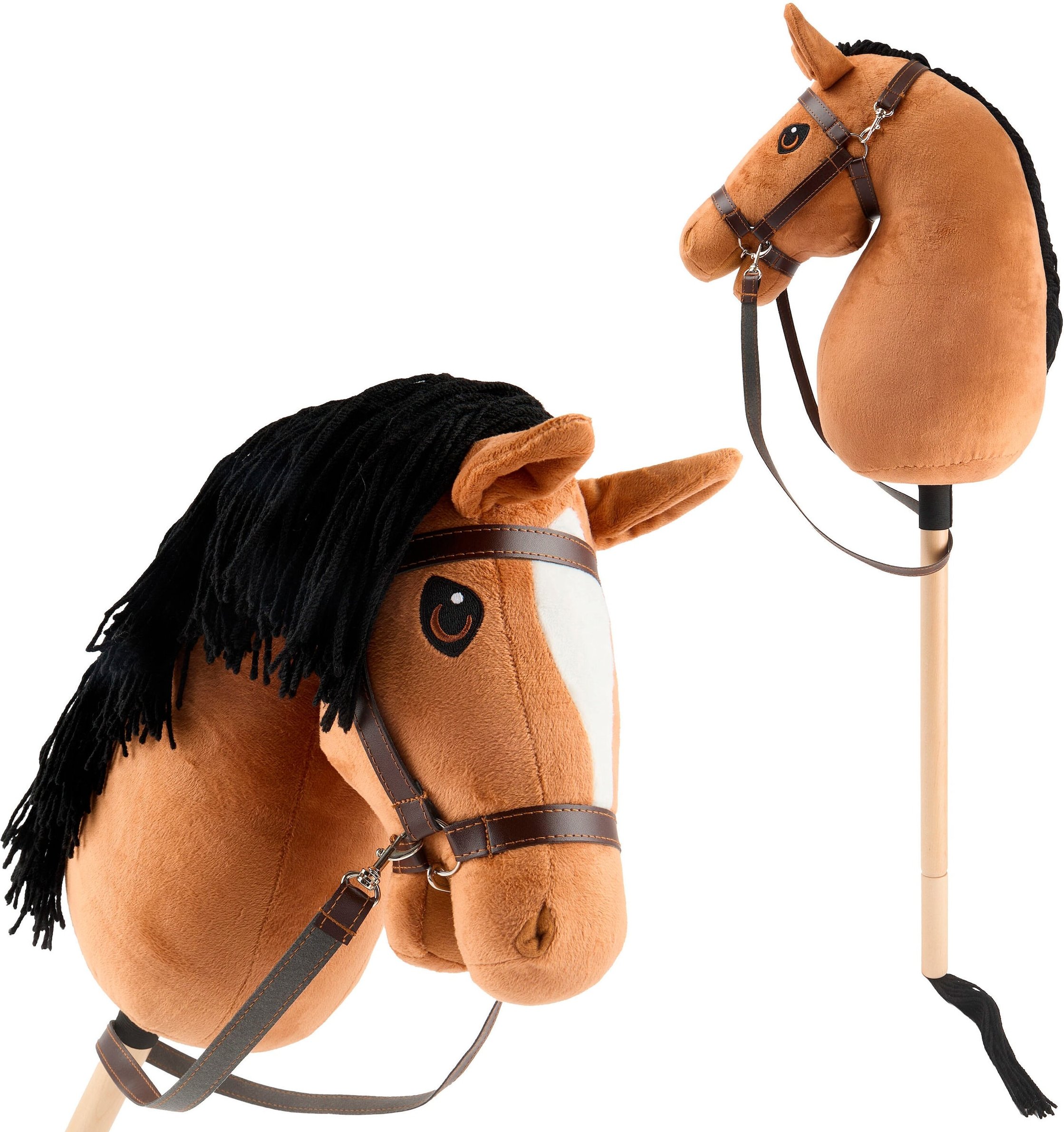 Bieco Hobby Horse Steckenpferd Fuchs Größe M