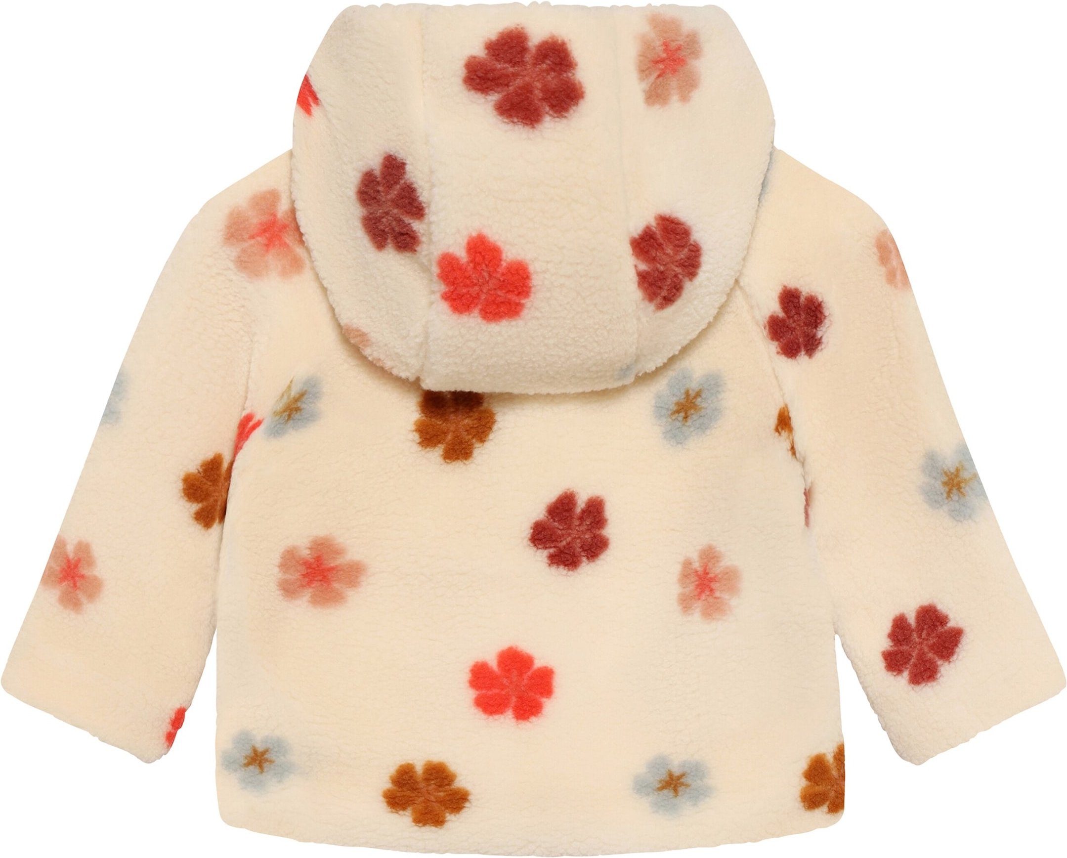 Minymo Plüschjacke Blumen