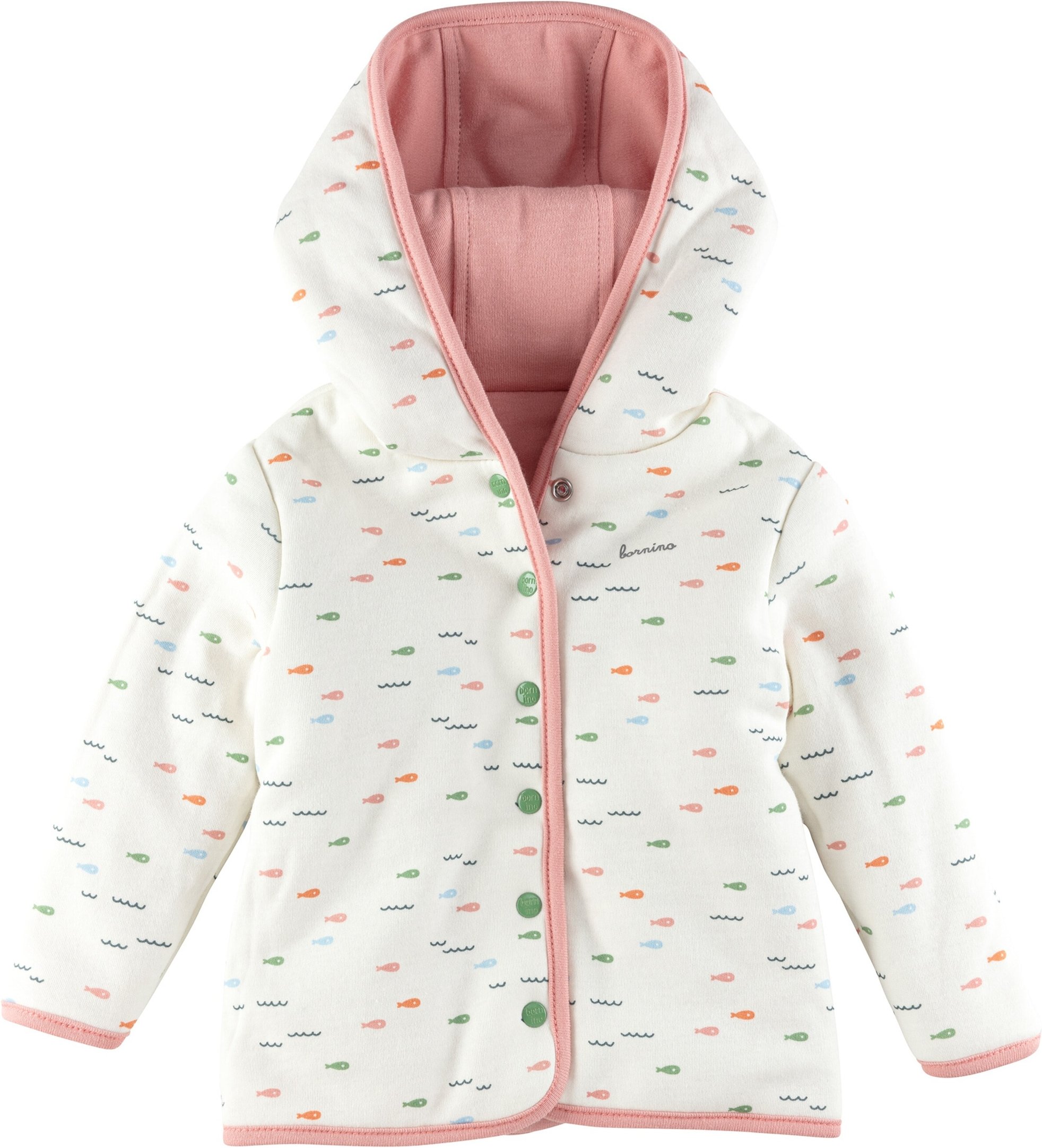 Bornino Summer Beach Wendejacke Schildkröte Fische