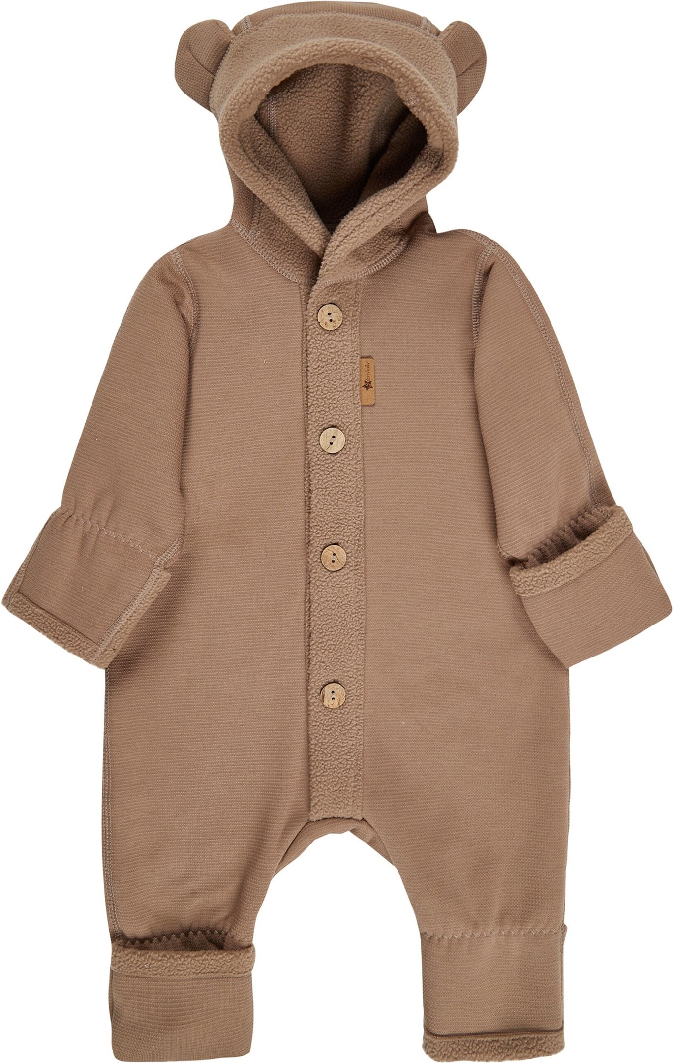 Sterntaler Overall mit Ohren Plüschfutter