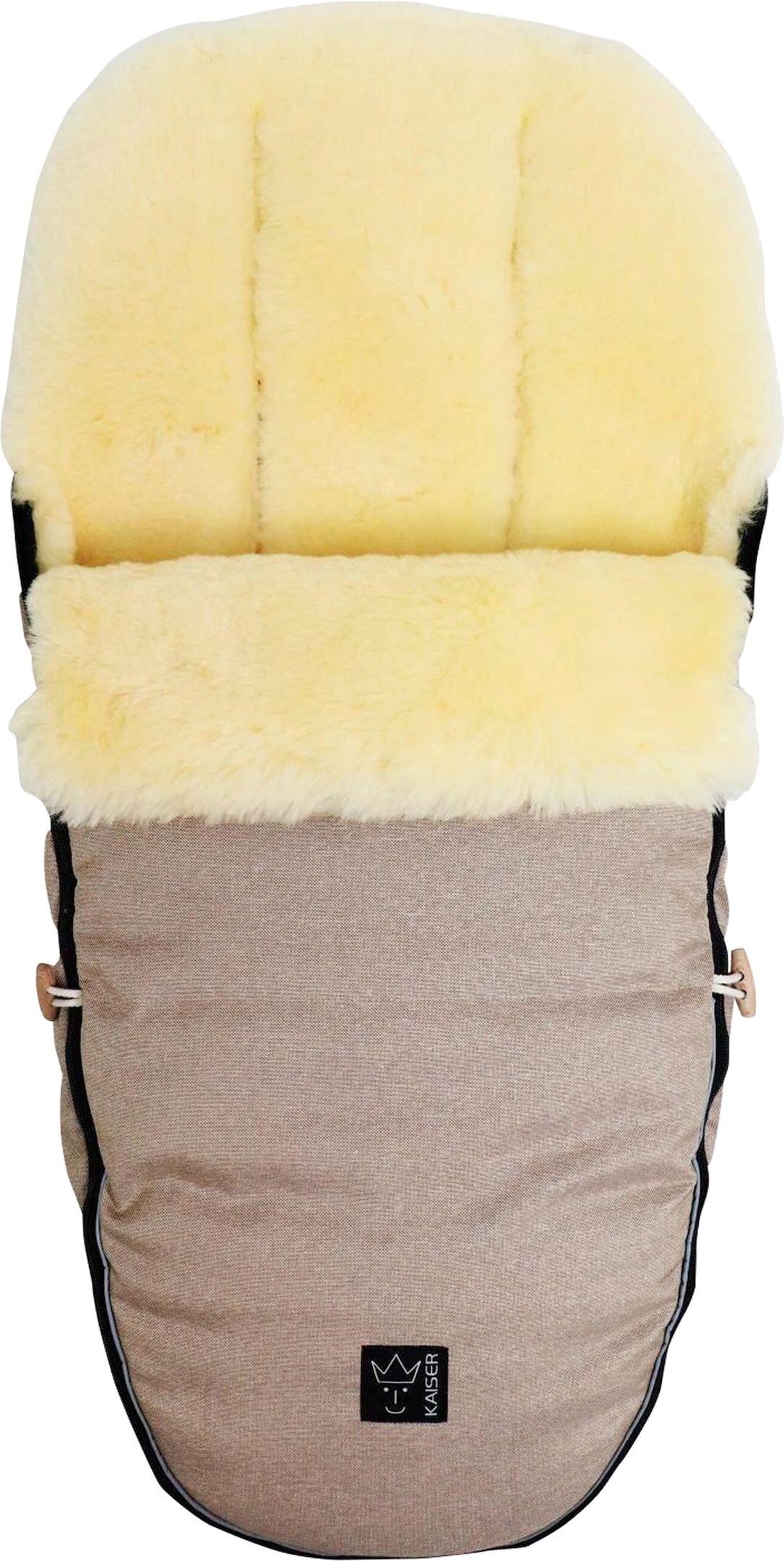 Kaiser Lammfell-Fußsack LOVE THE NATURE