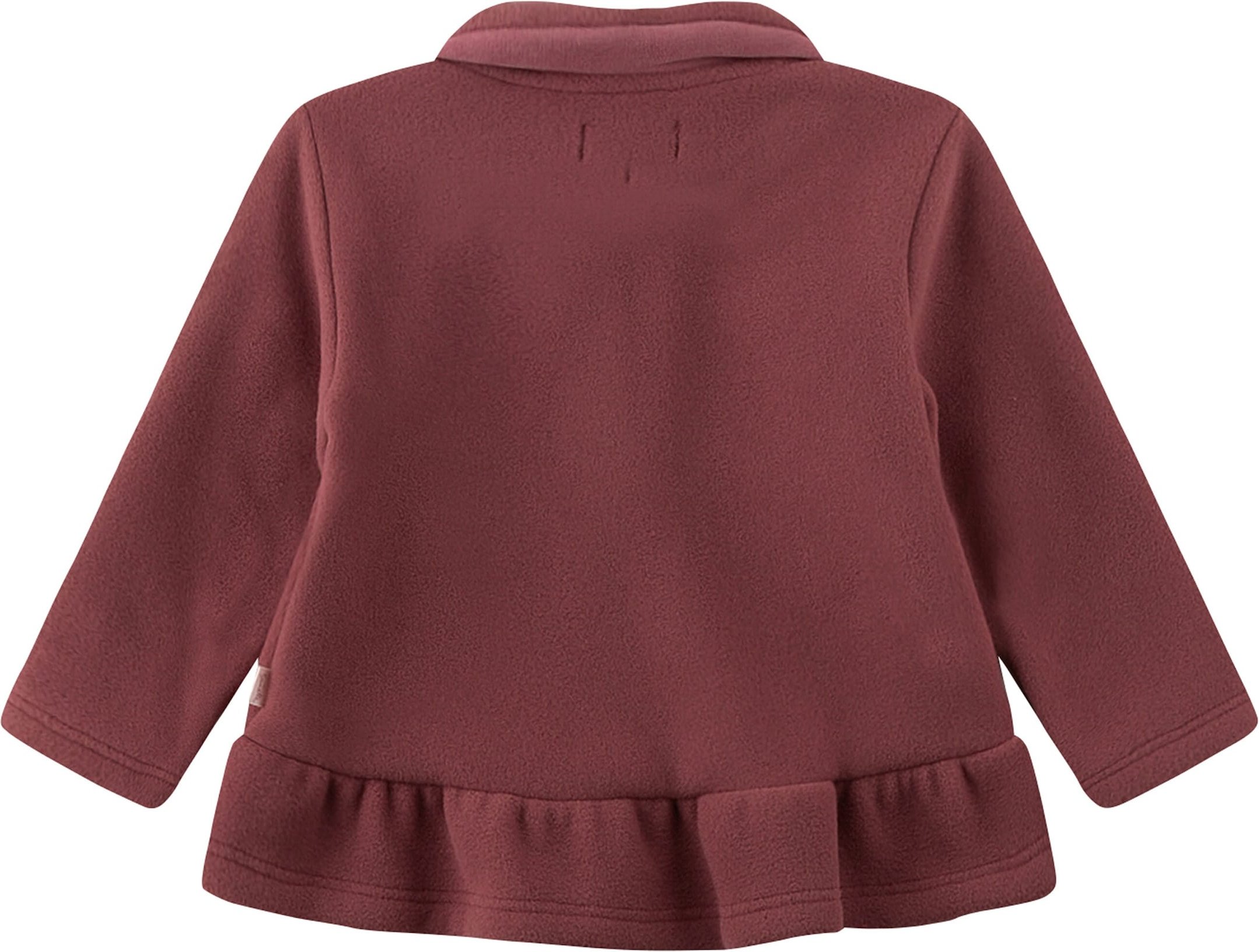 Sanetta Fleecejacke mit Bubikragen Schößchen