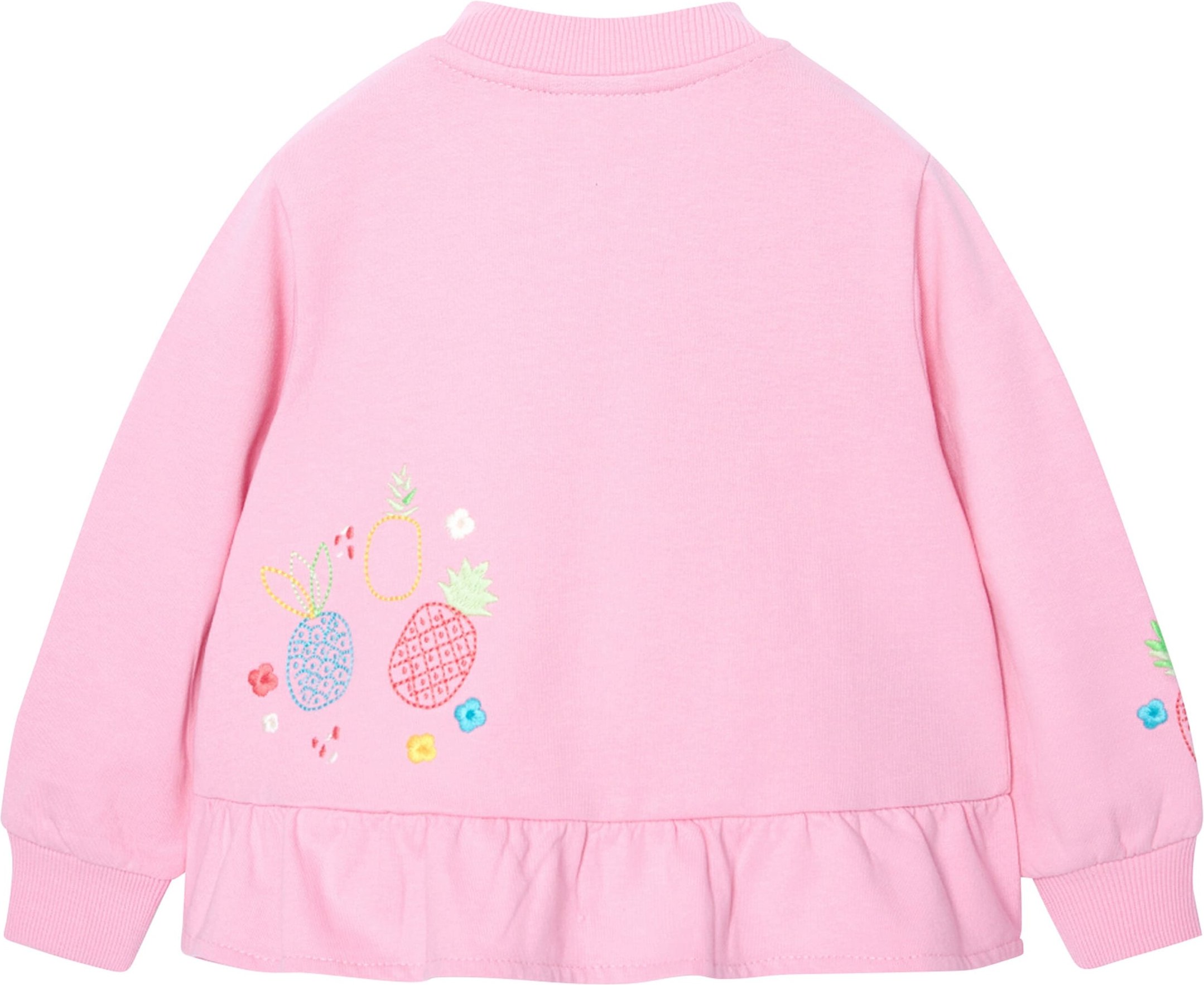 Boboli Sweatjacke Ananas Rüschen