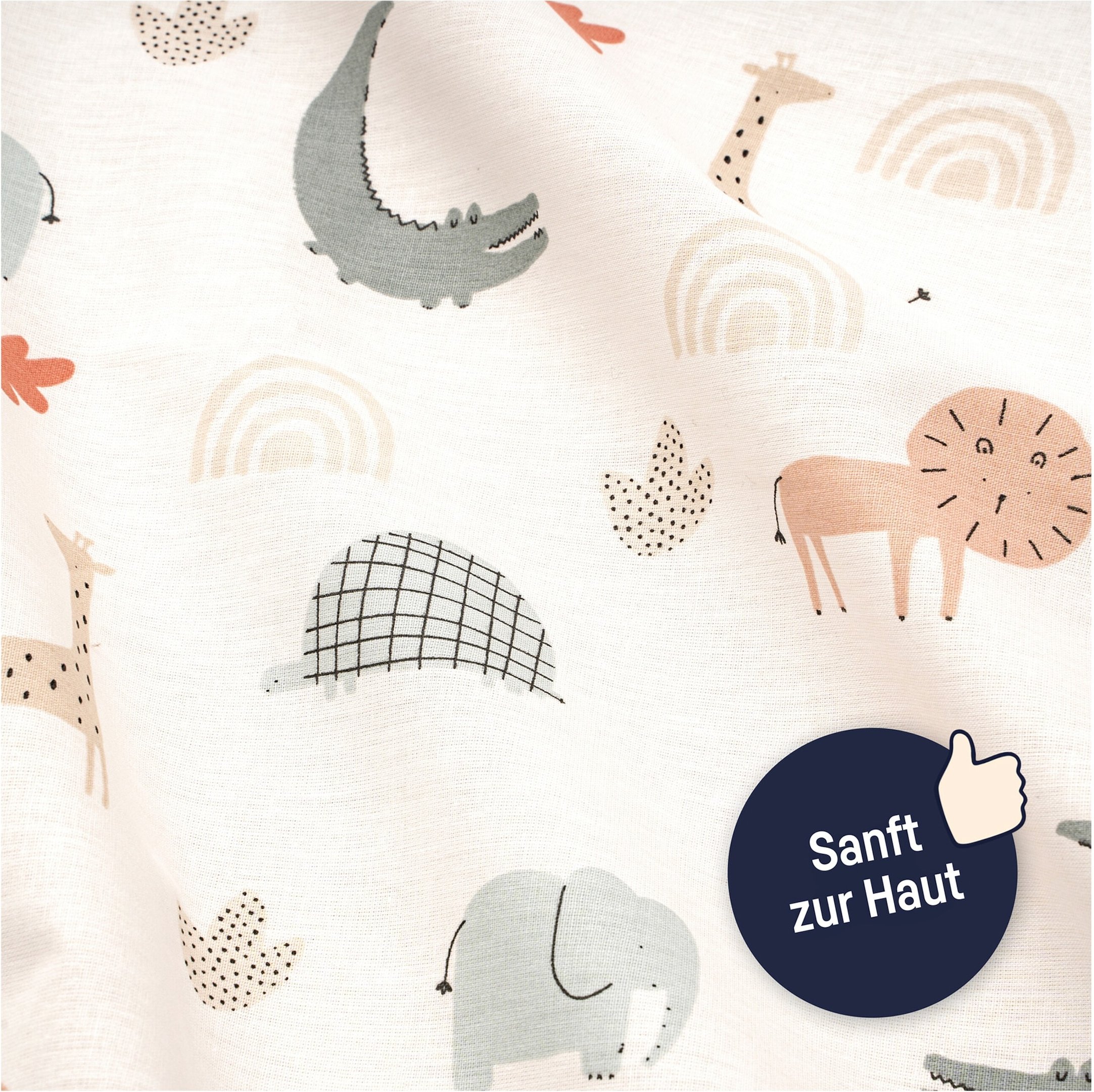 Julius Zöllner Bettschlange Organic Cotton 180 cm