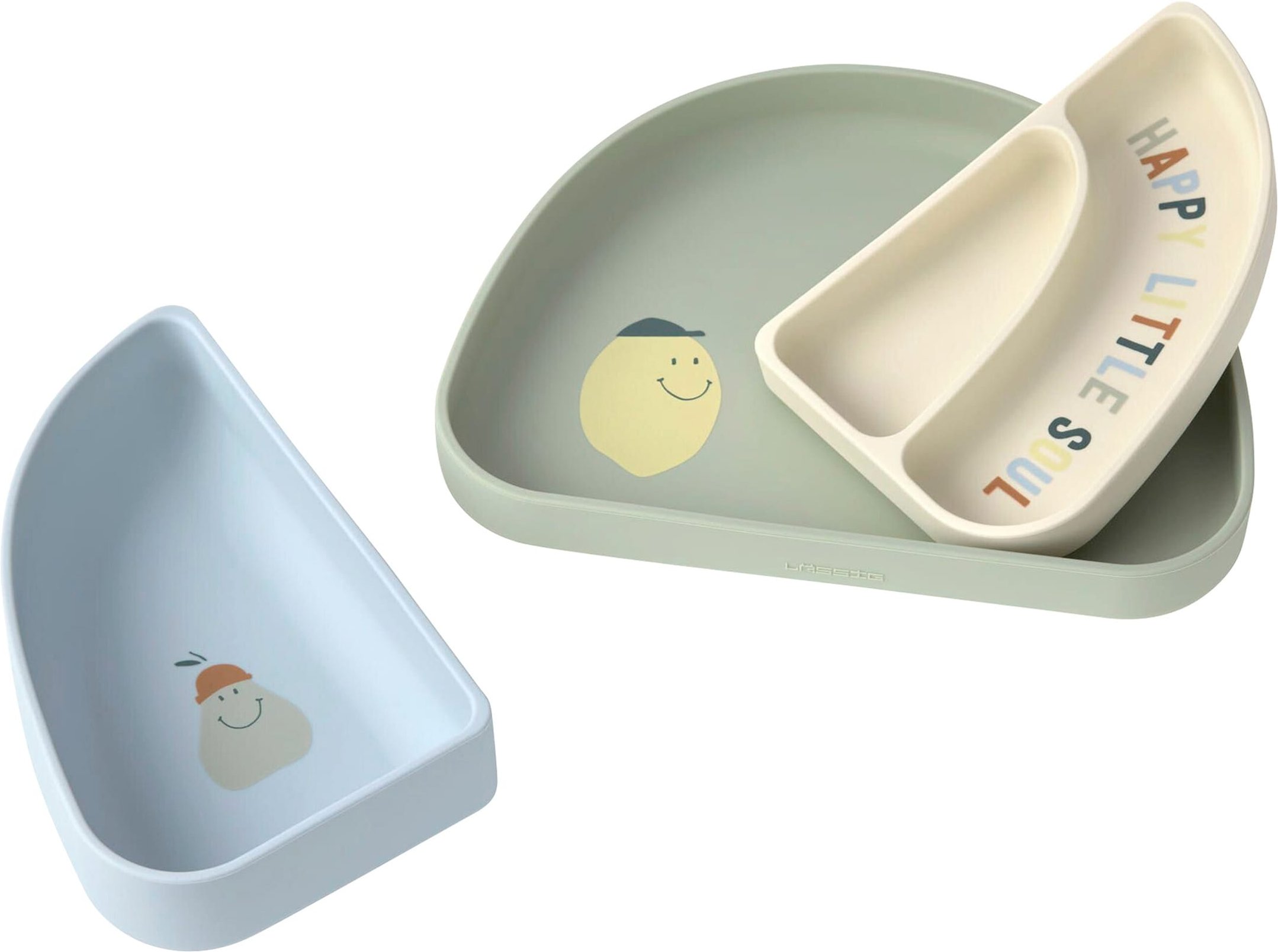Lässig 3-tlg. Kindertellerset